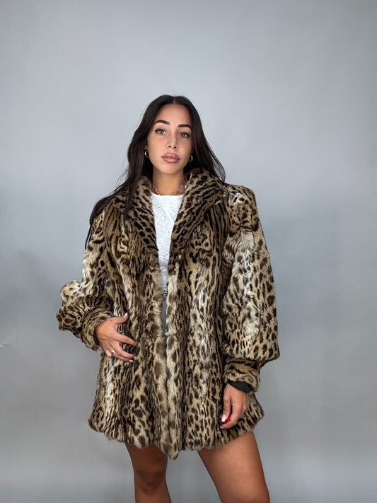 Giacca in leopardo