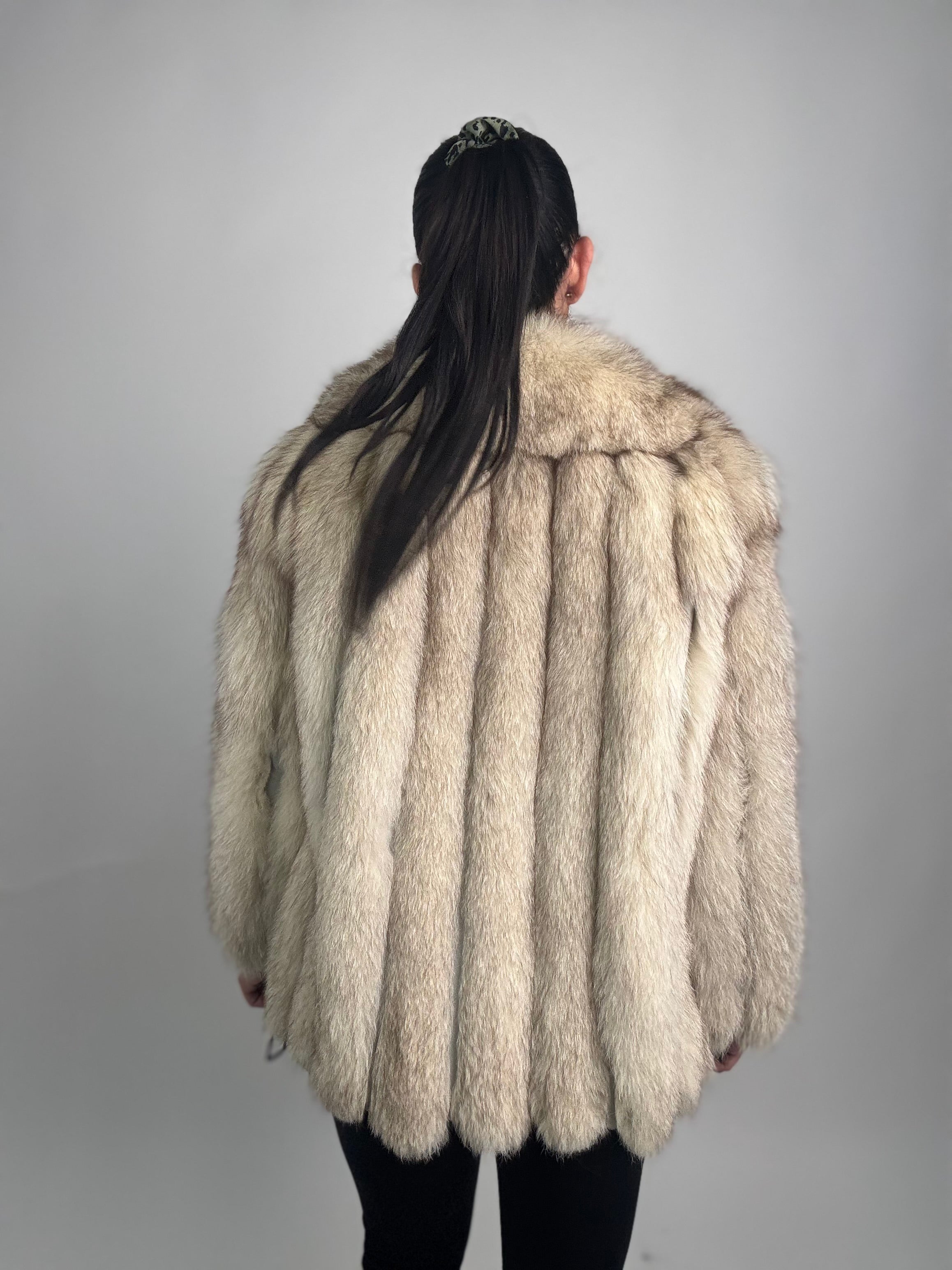 Giacca in volpe della groenlandia N104