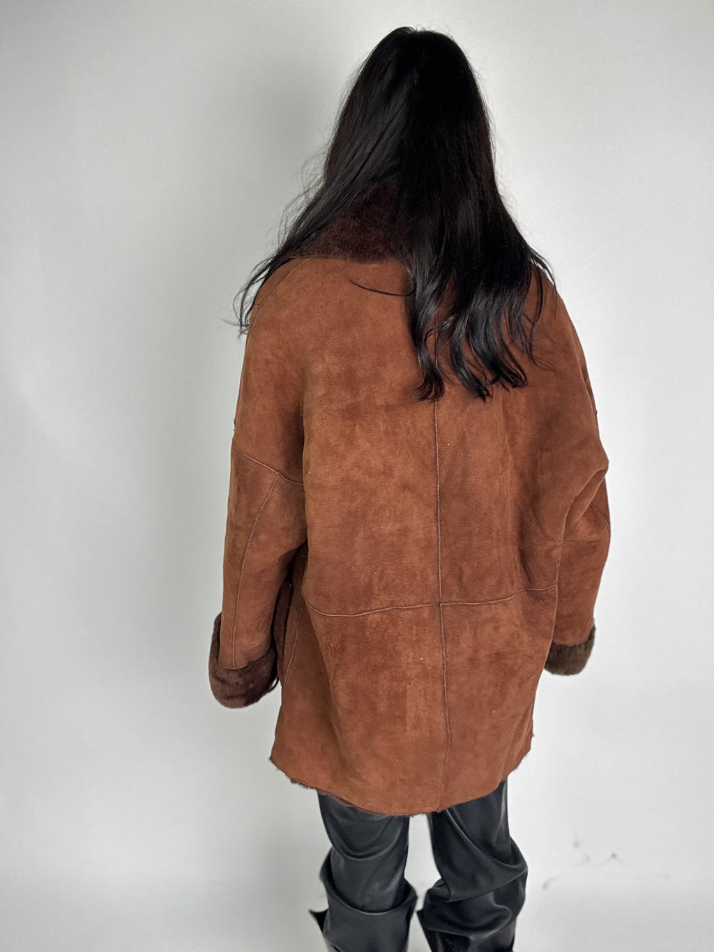 Shearling coat N193
