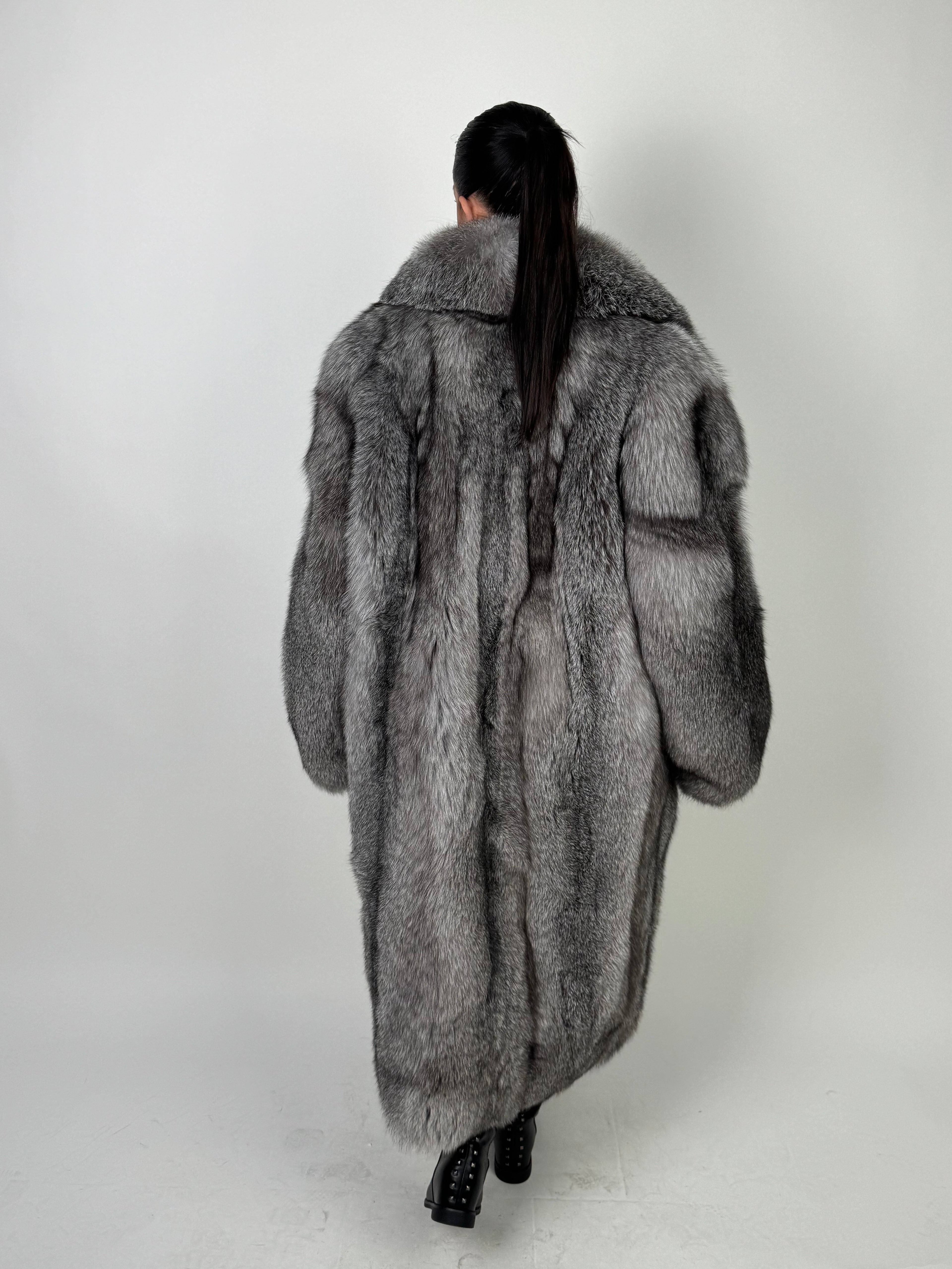 Cappotto in volpe frost N602