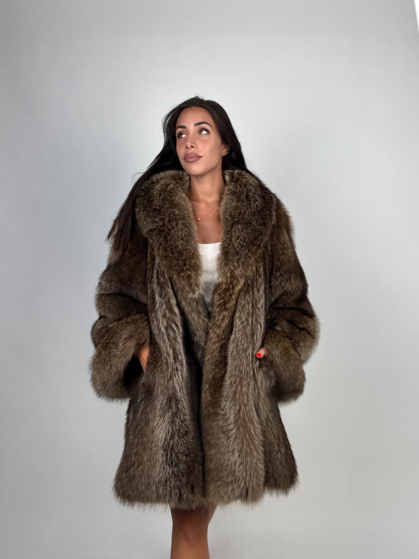 Cappotto in marmotta N548