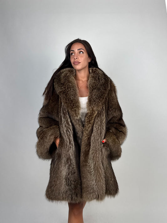 Cappotto in marmotta N548