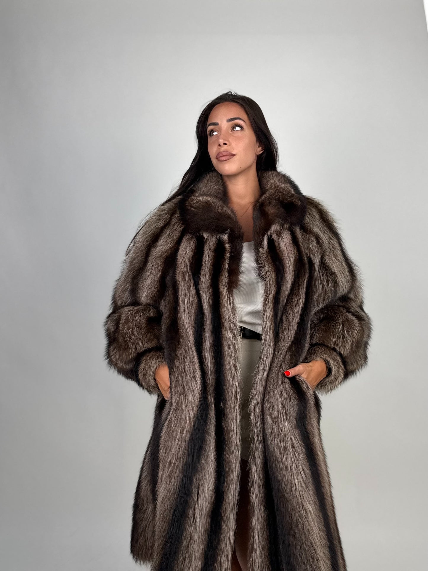 Cappotto in marmotta N549