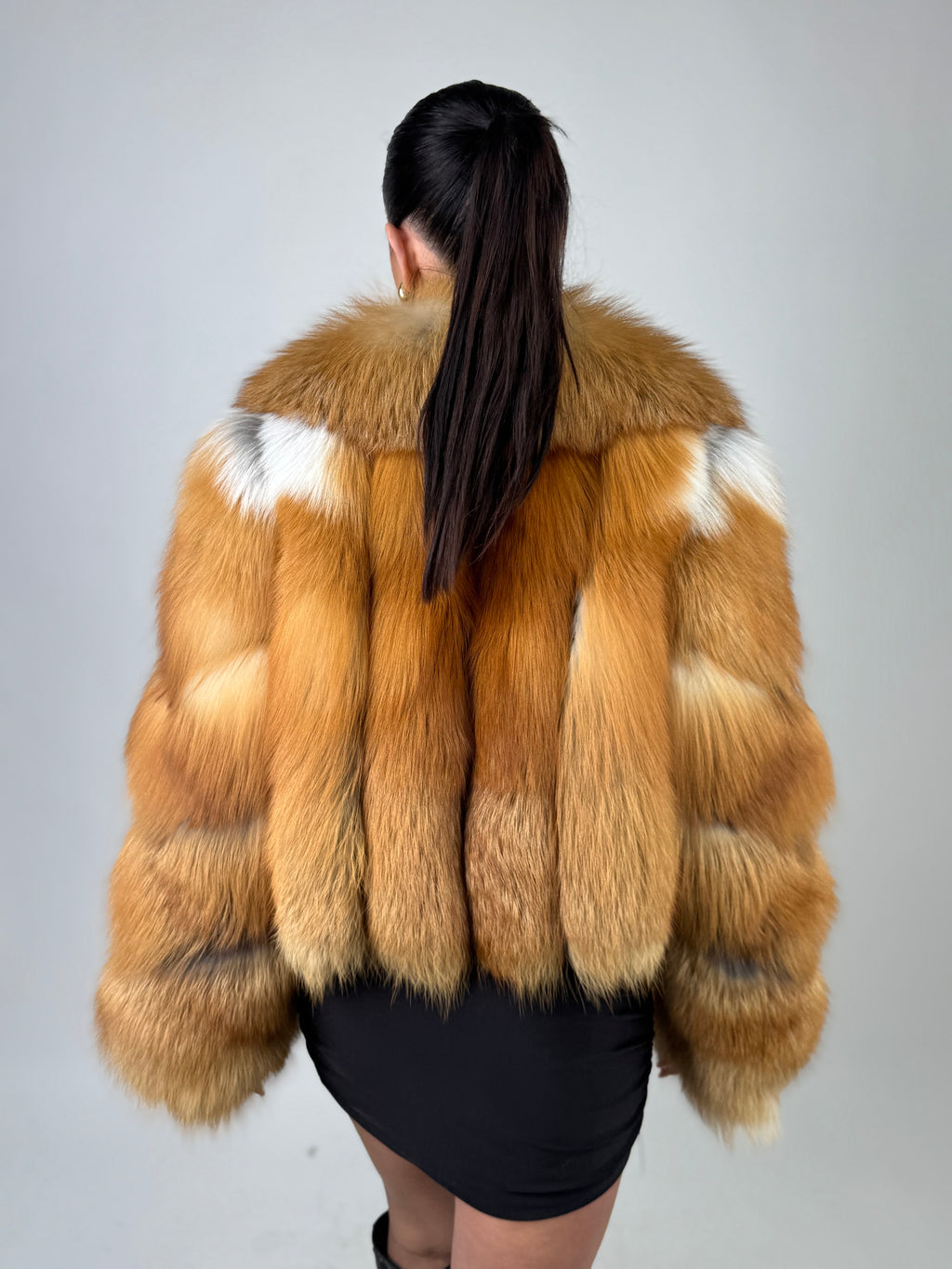 Giacca Silvie in volpe gold