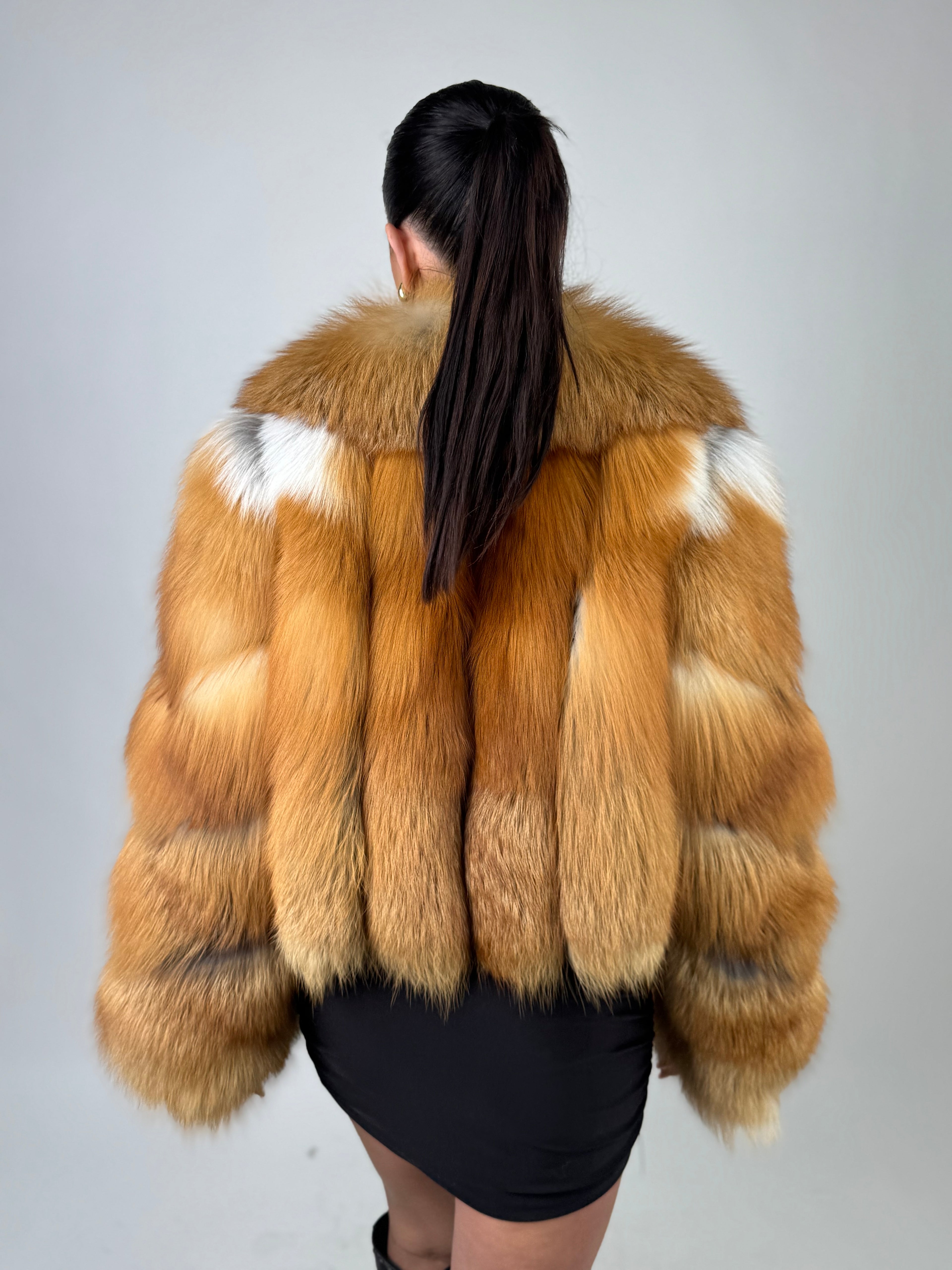 Giacca Silvie in volpe gold