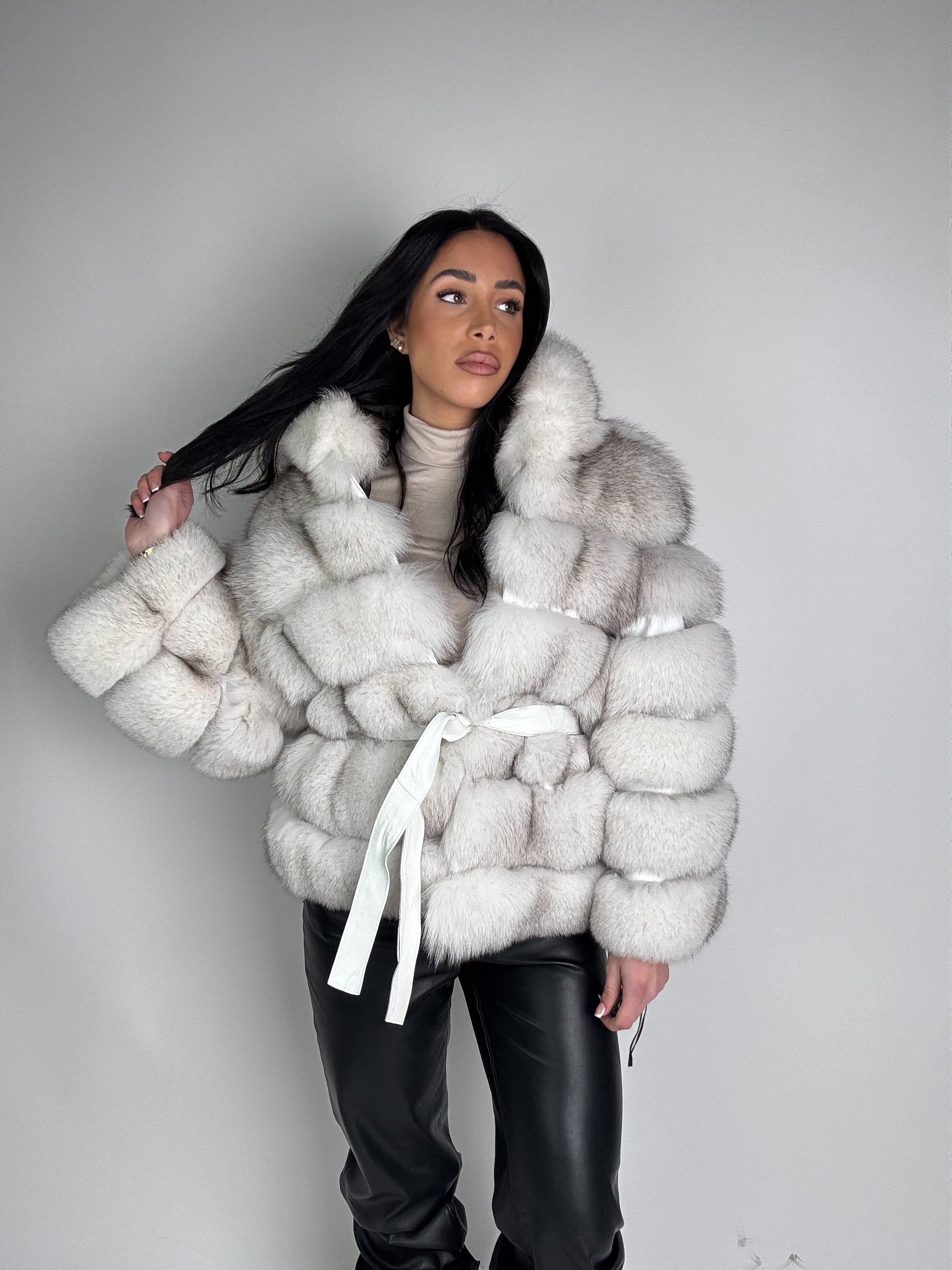 Mink Bomber Jacket