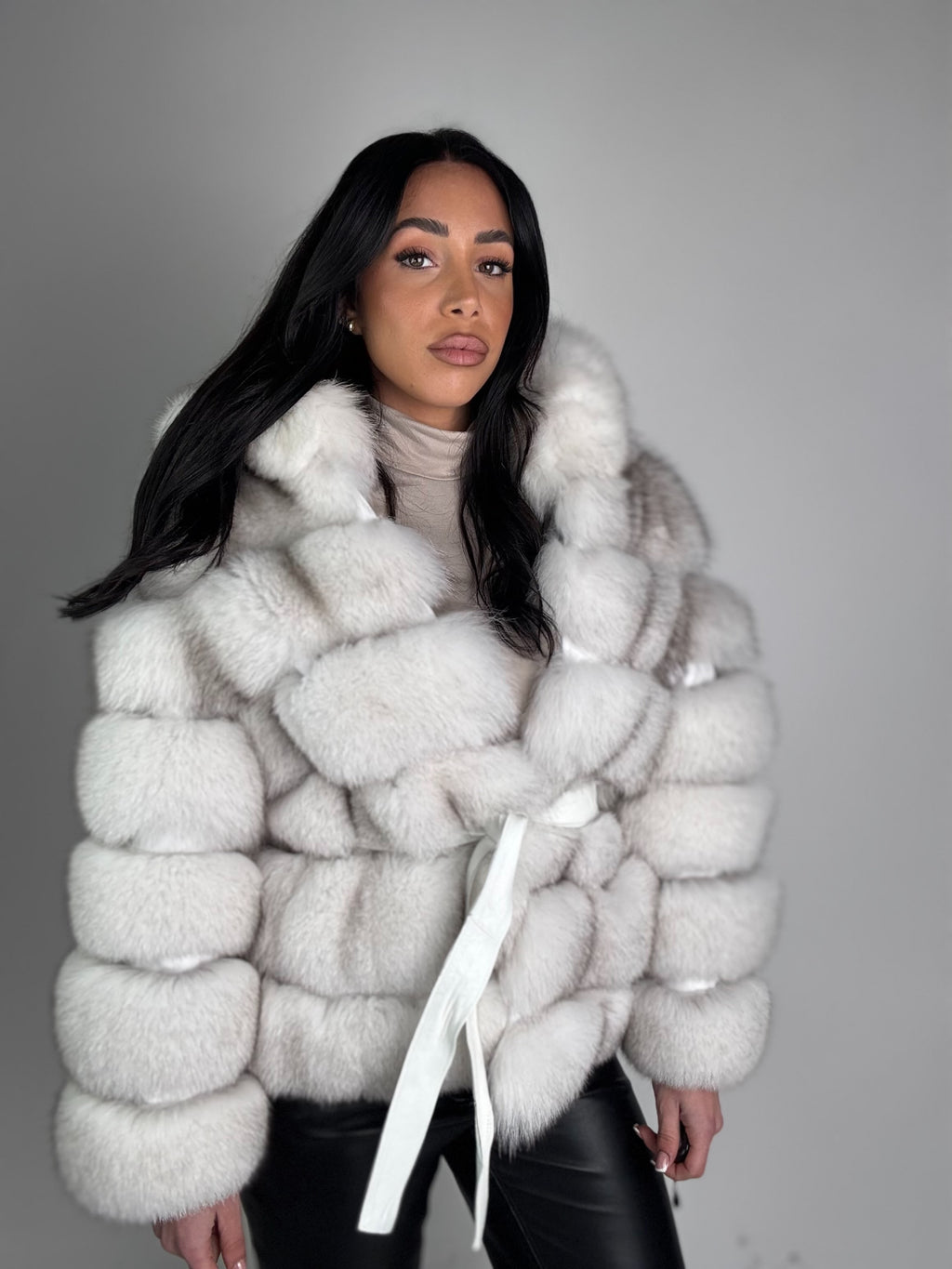 Mink Bomber Jacket
