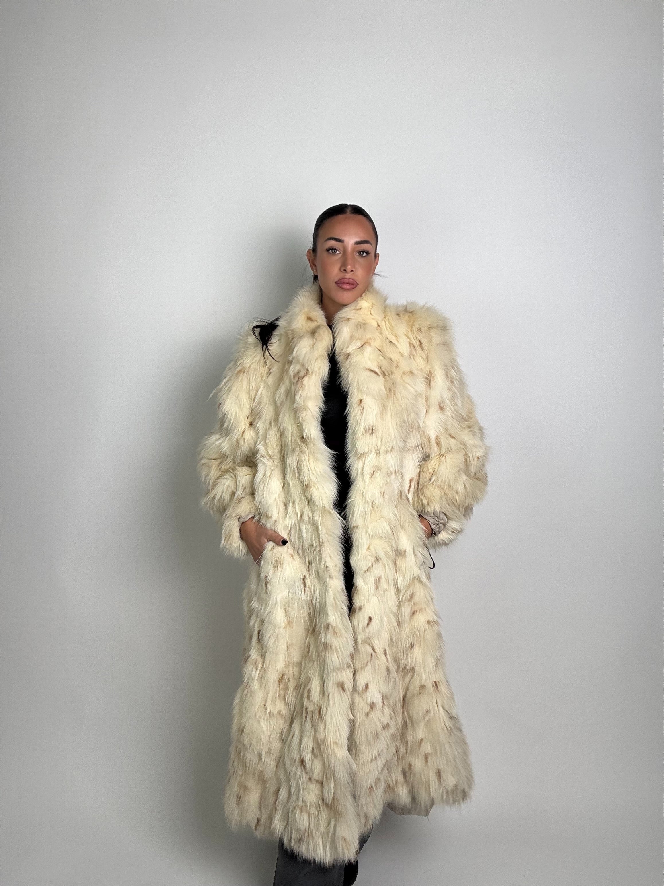 Cappotto in volpe linciata N889