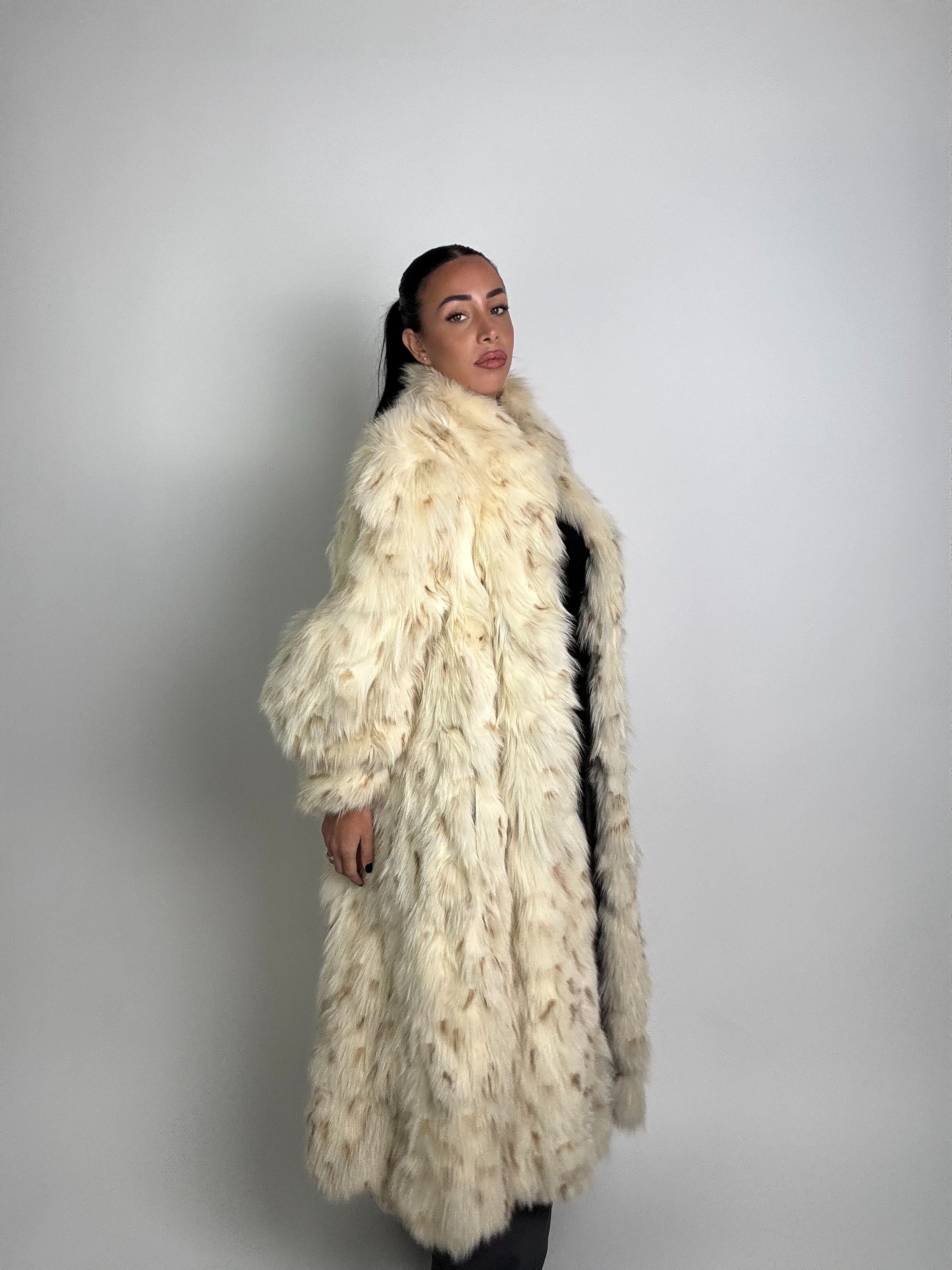 Cappotto in volpe linciata N889