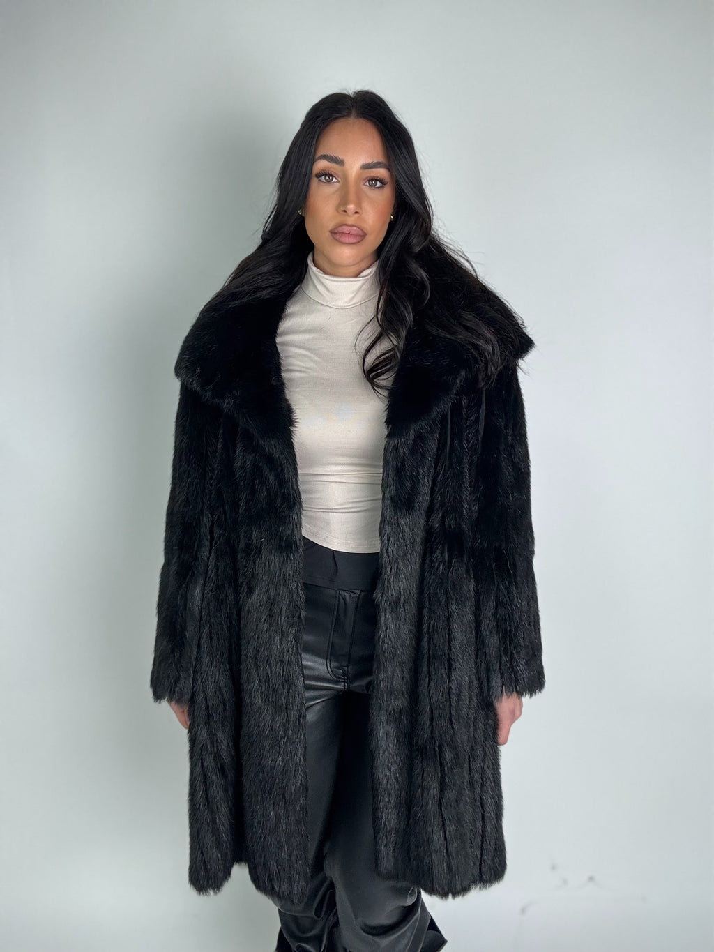 Cappotto in visone N478
