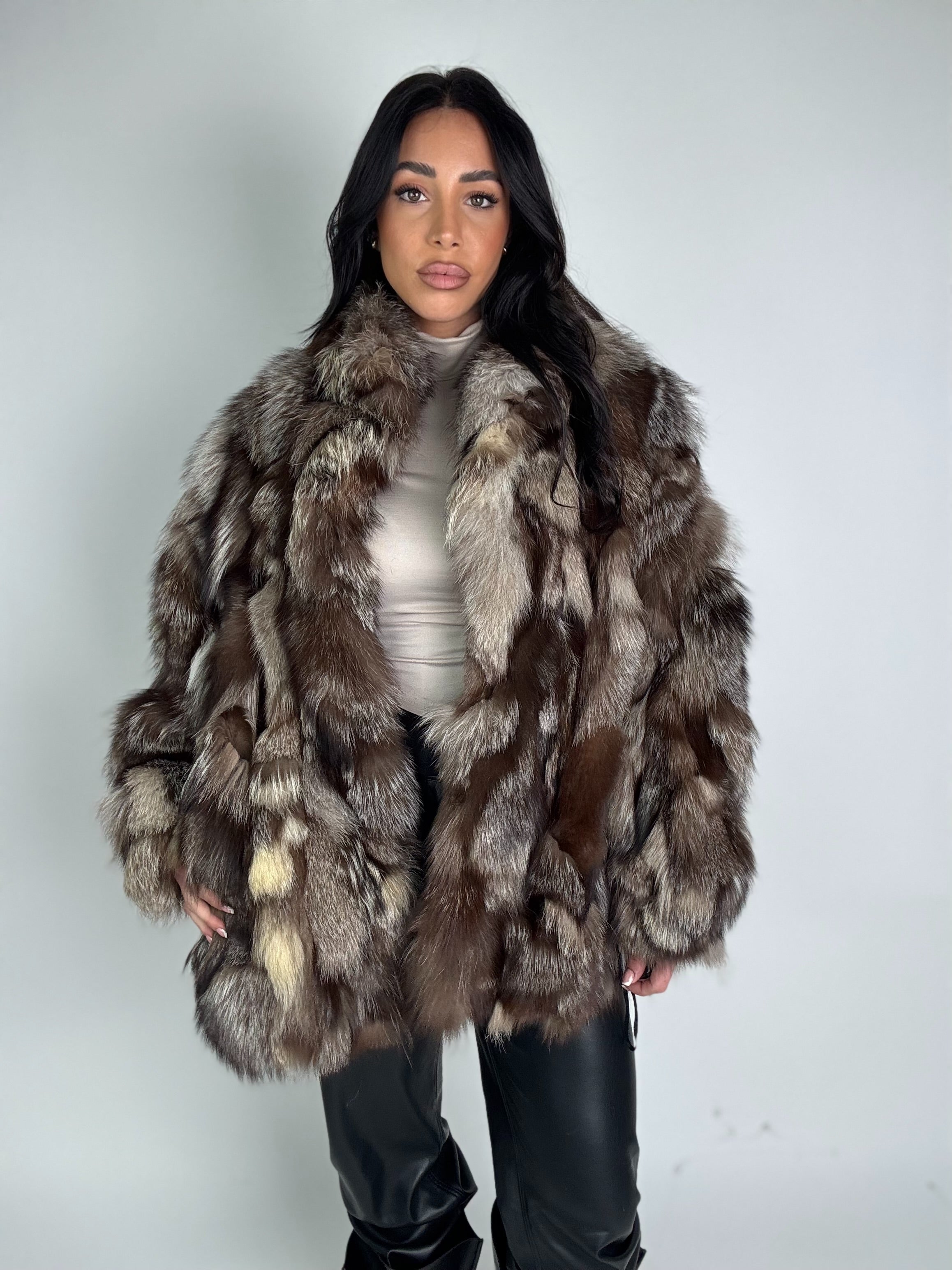 Mink Bomber Jacket