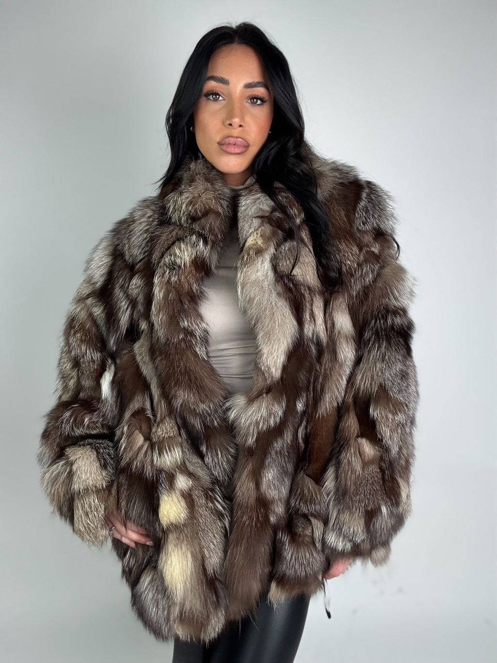 Mink Bomber Jacket