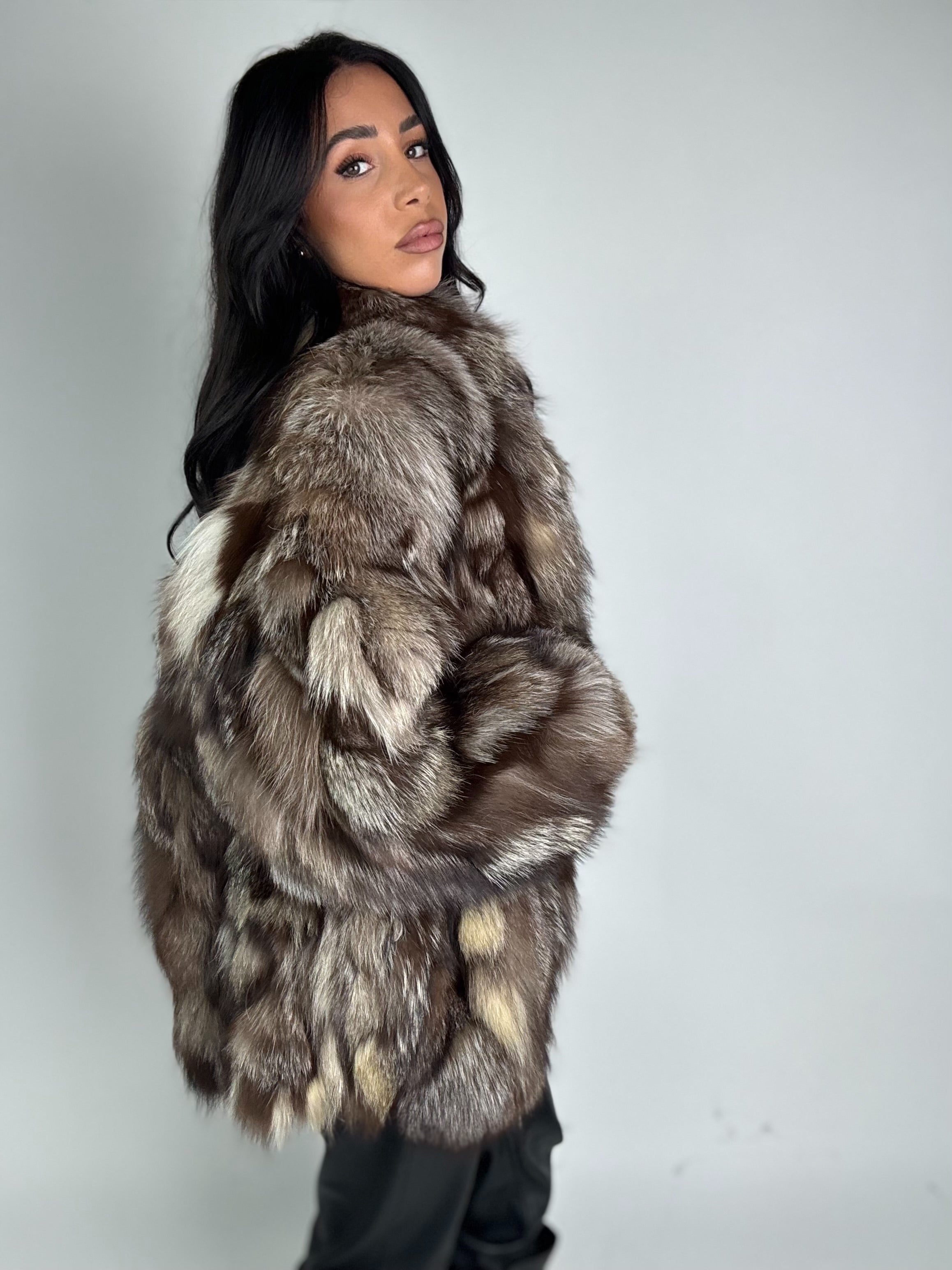Mink Bomber Jacket