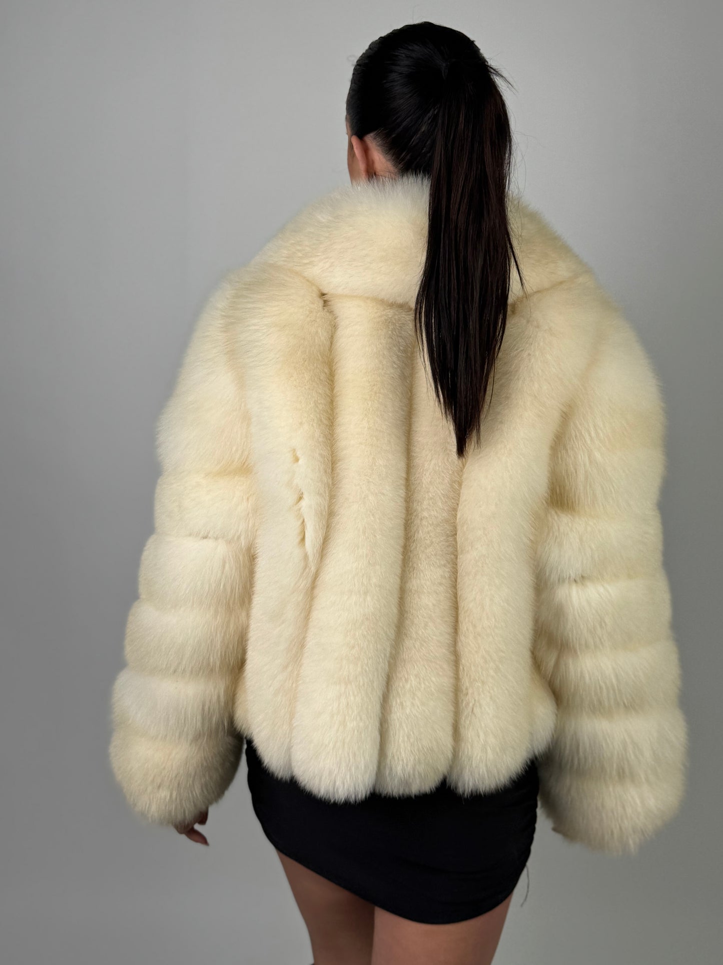 Giacca Silvie in volpe caramel