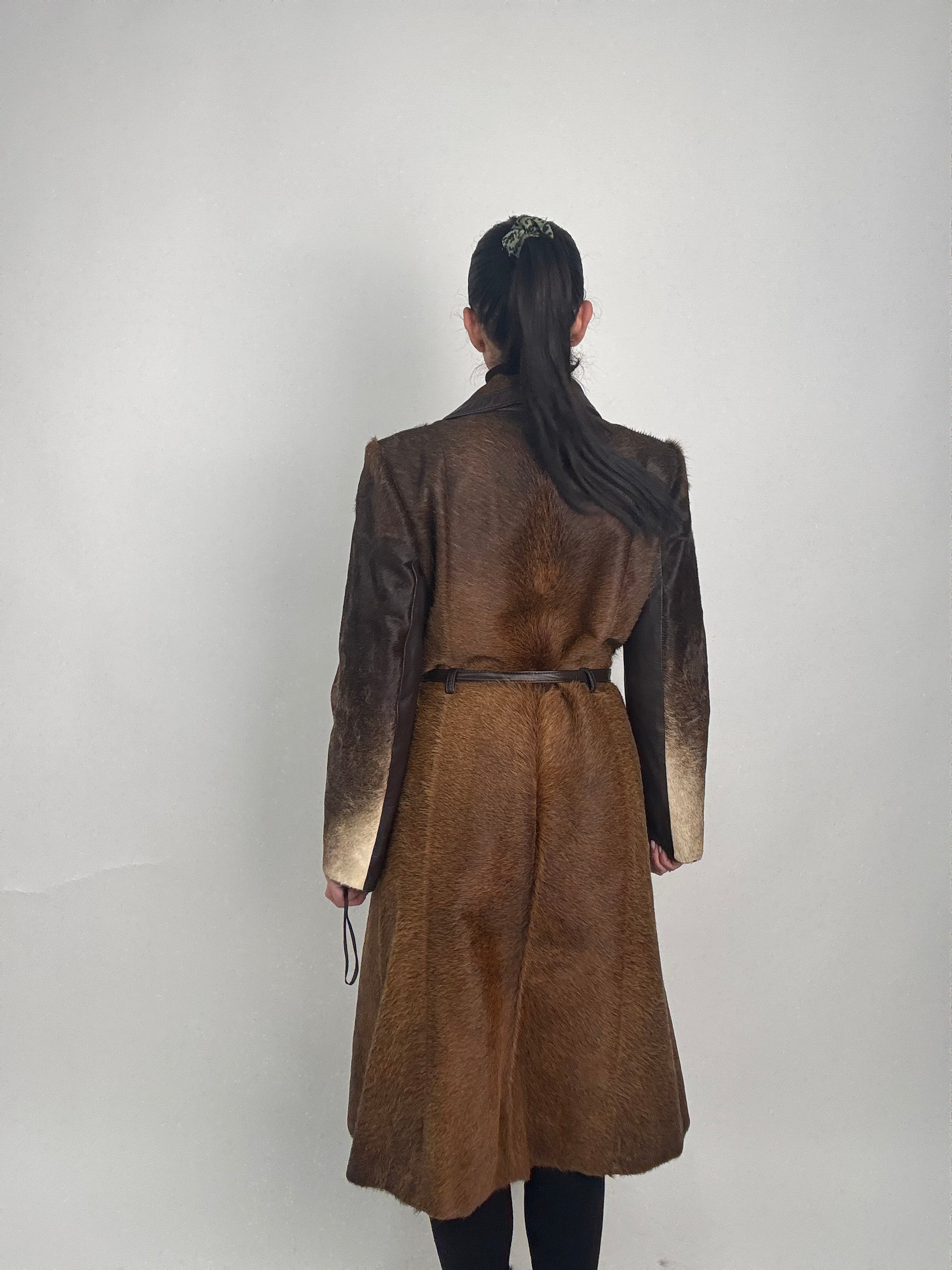 Cappotto in cavallino