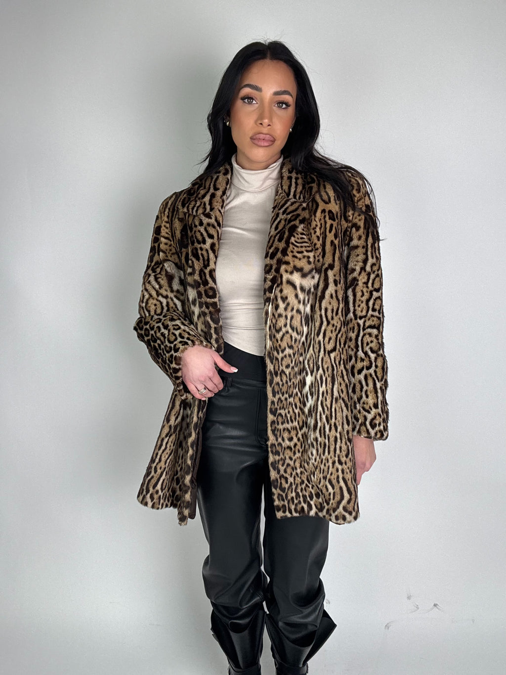 Giacca in leopardo N42