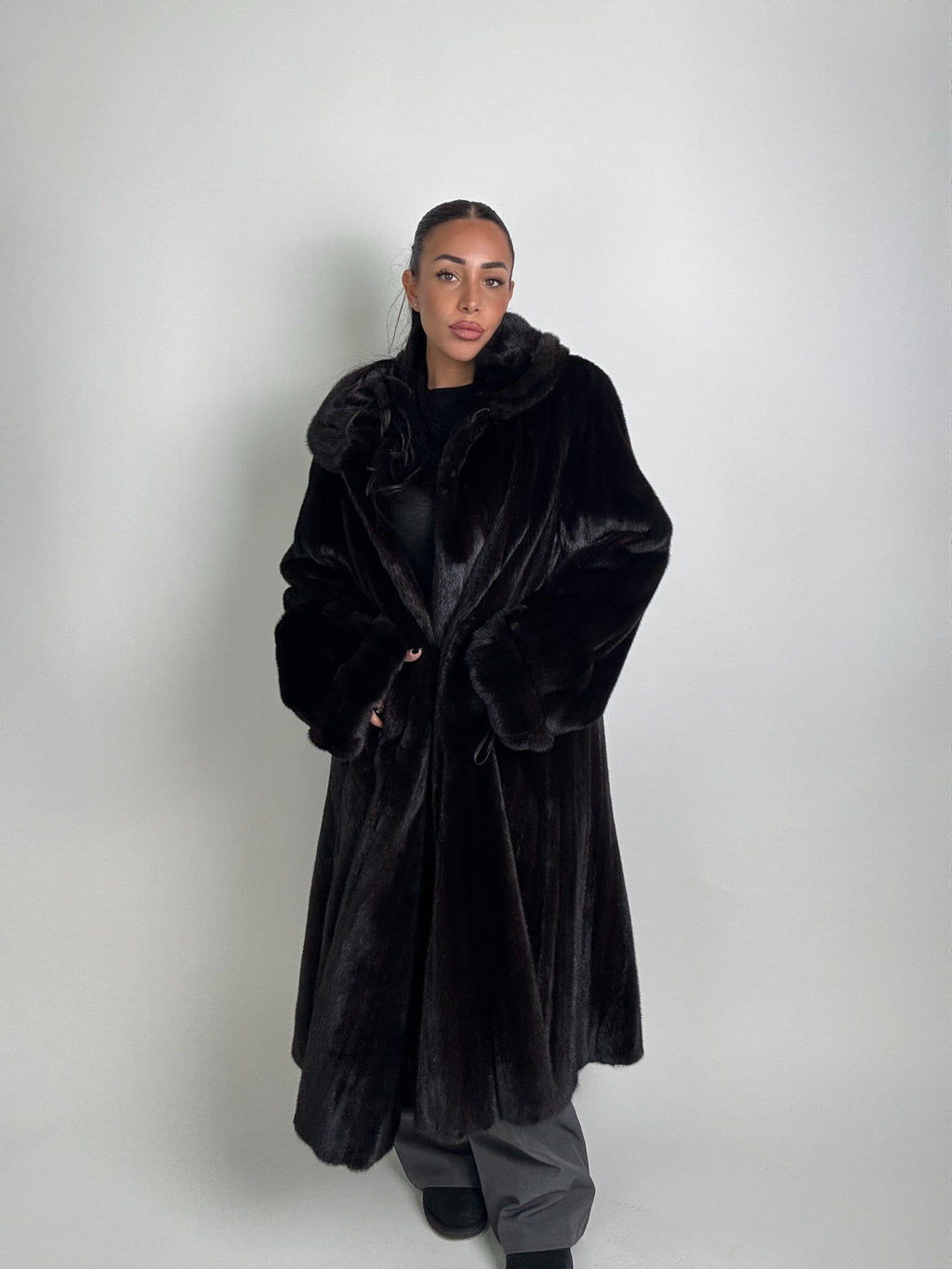 Cappotto in visone N358