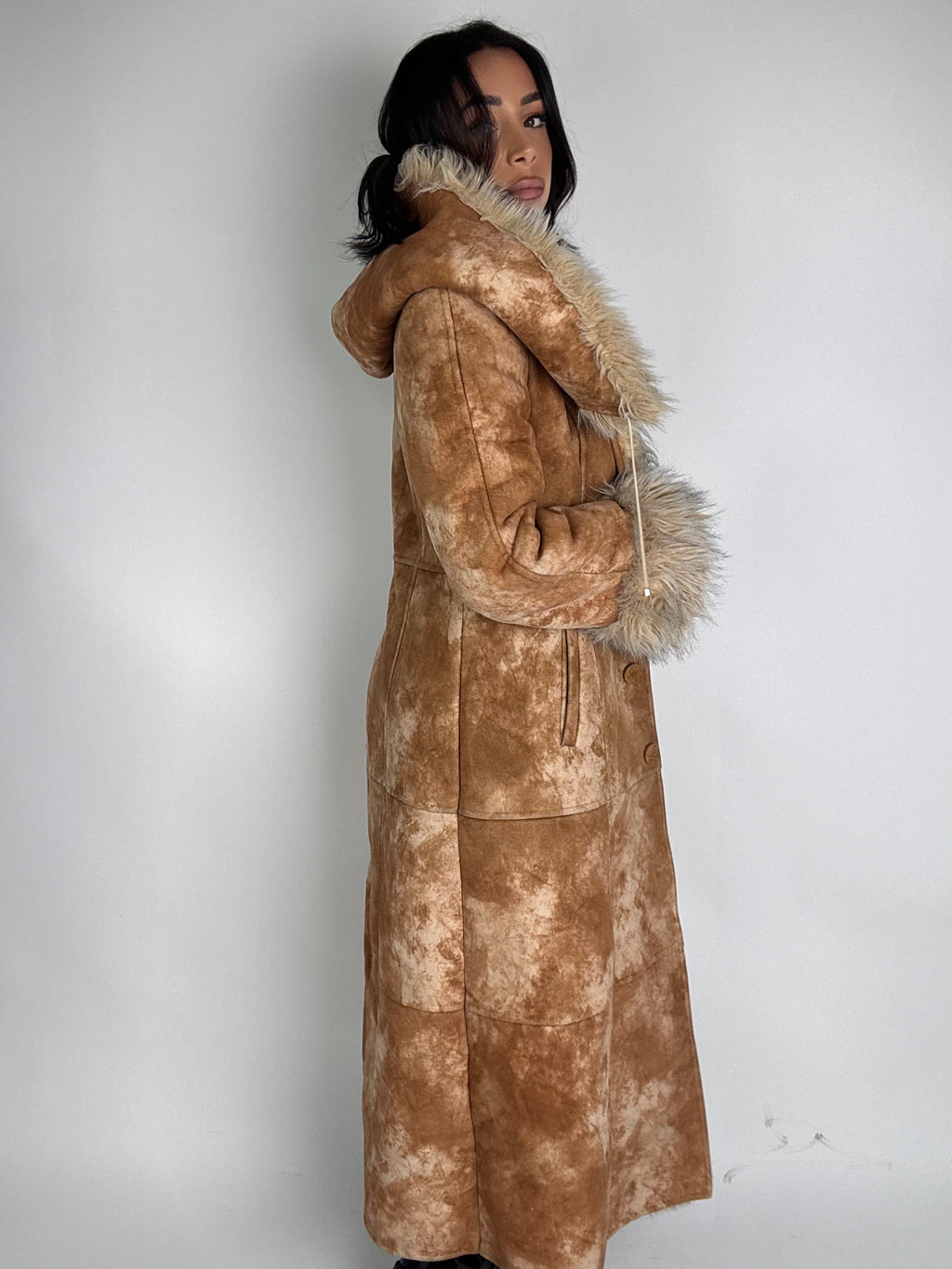 Shearling coat N187