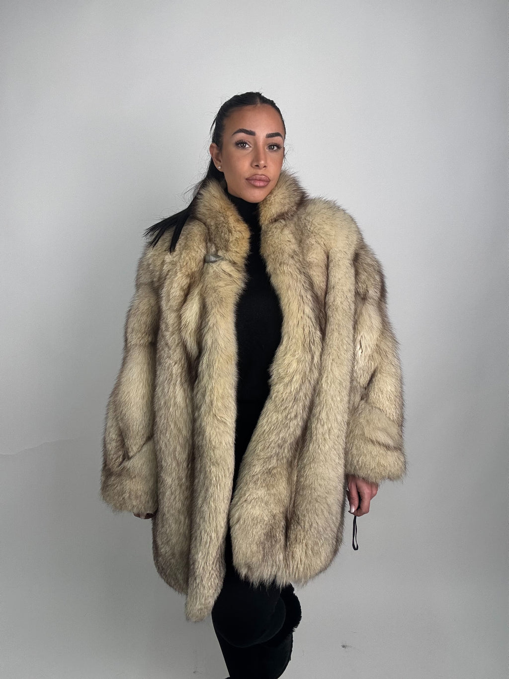 Giacca in volpe della groenlandia N103