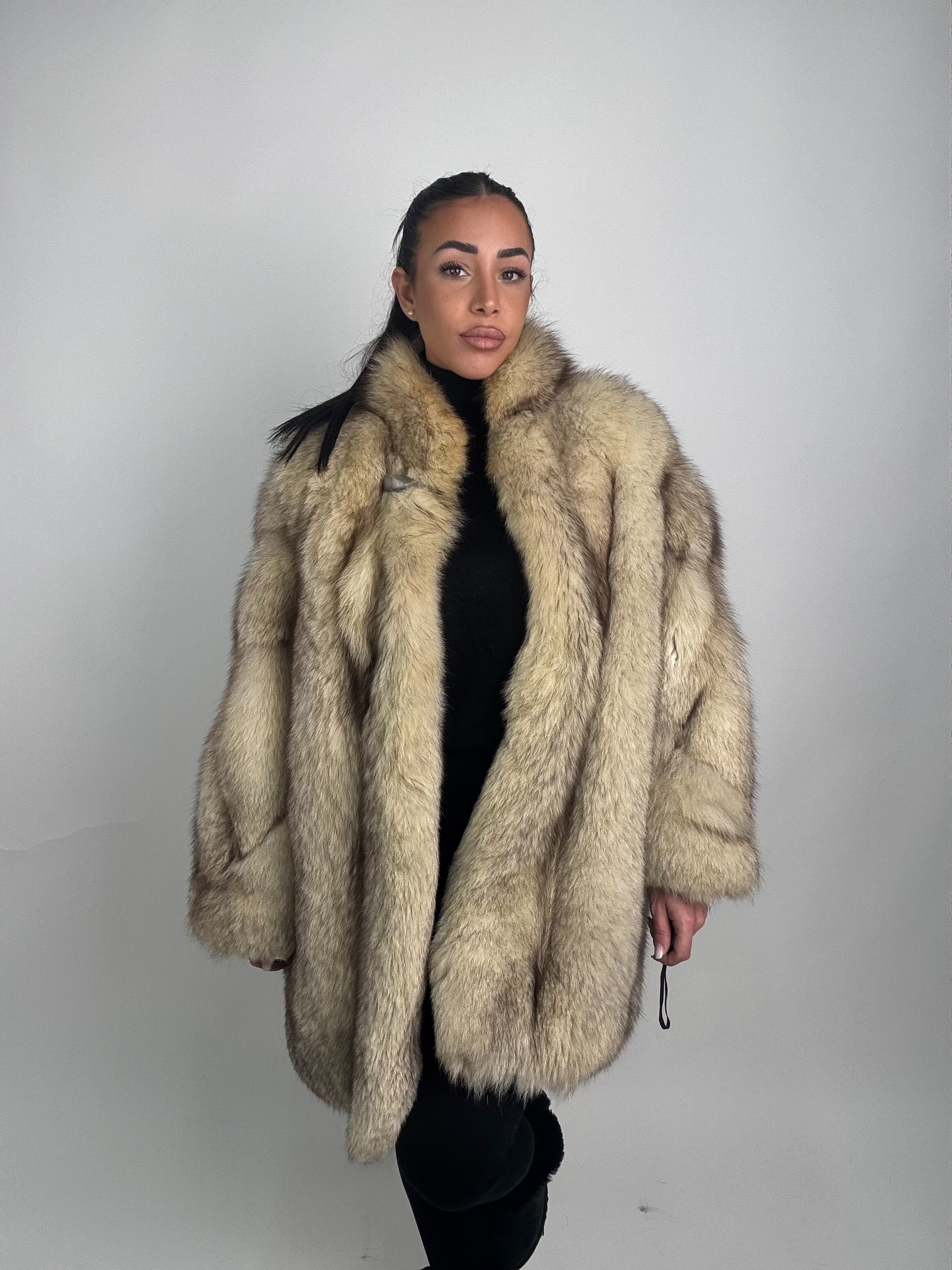 Giacca in volpe della groenlandia N103