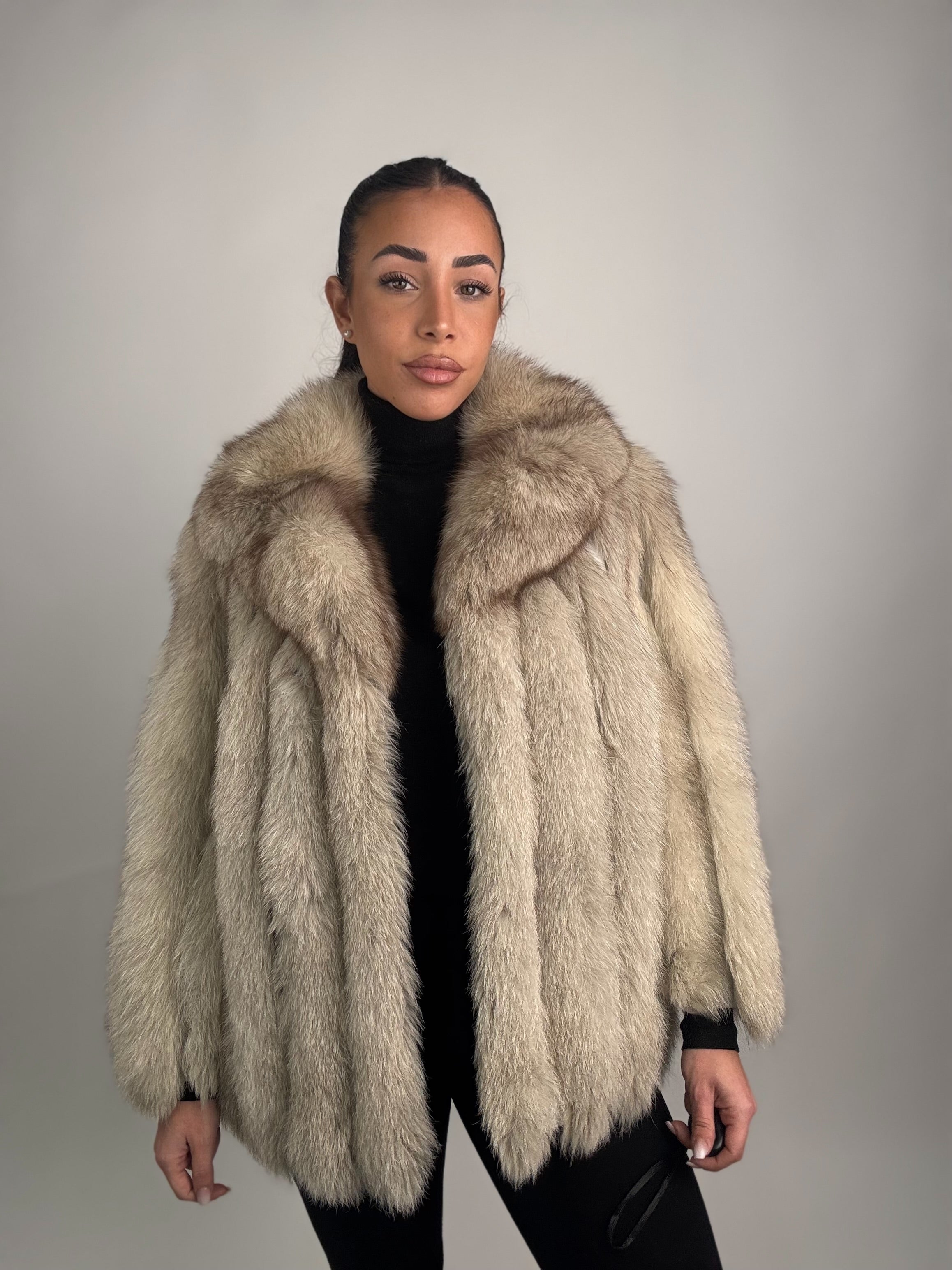 Giacca in volpe della groenlandia N104