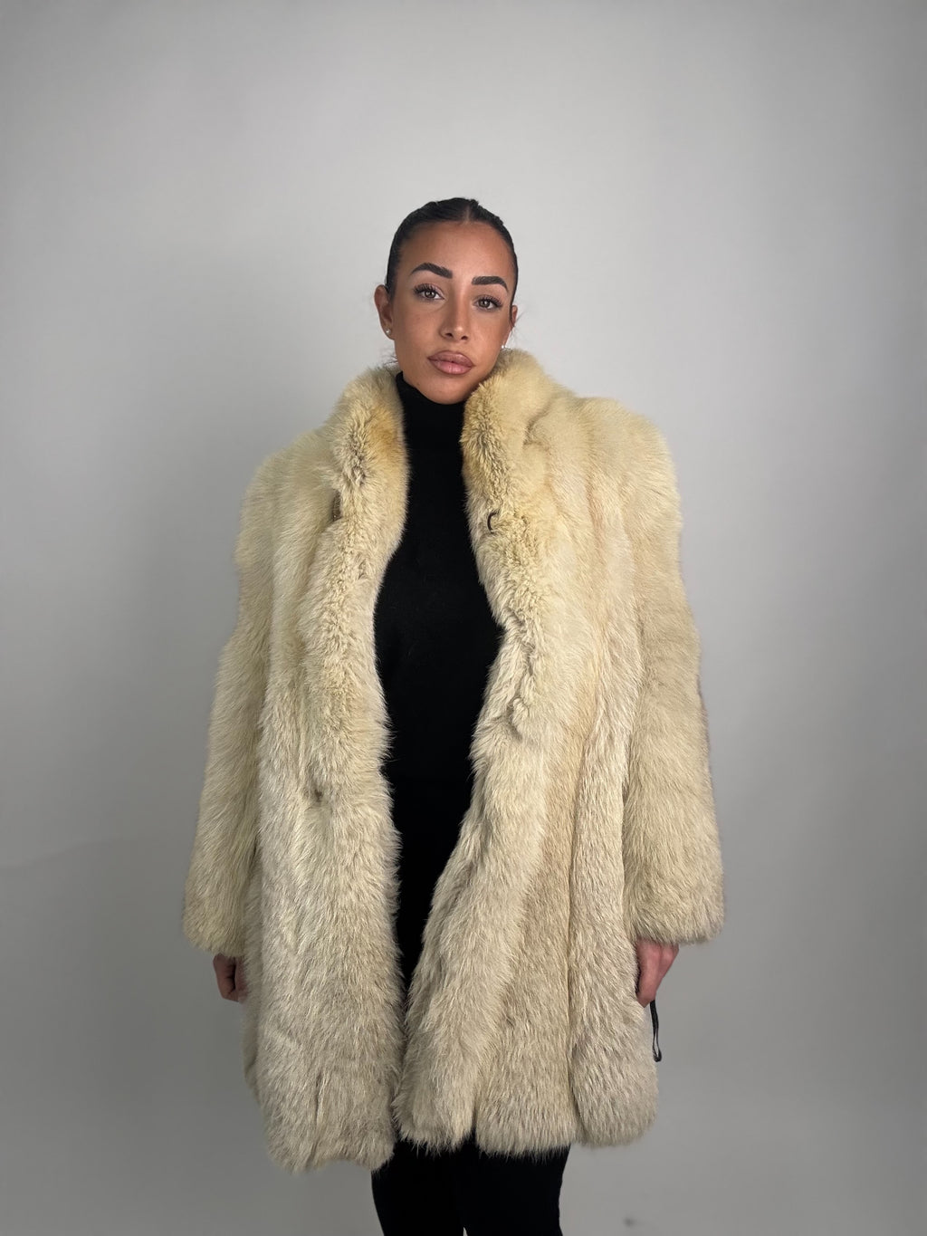 Giacca in volpe della groenlandia N105