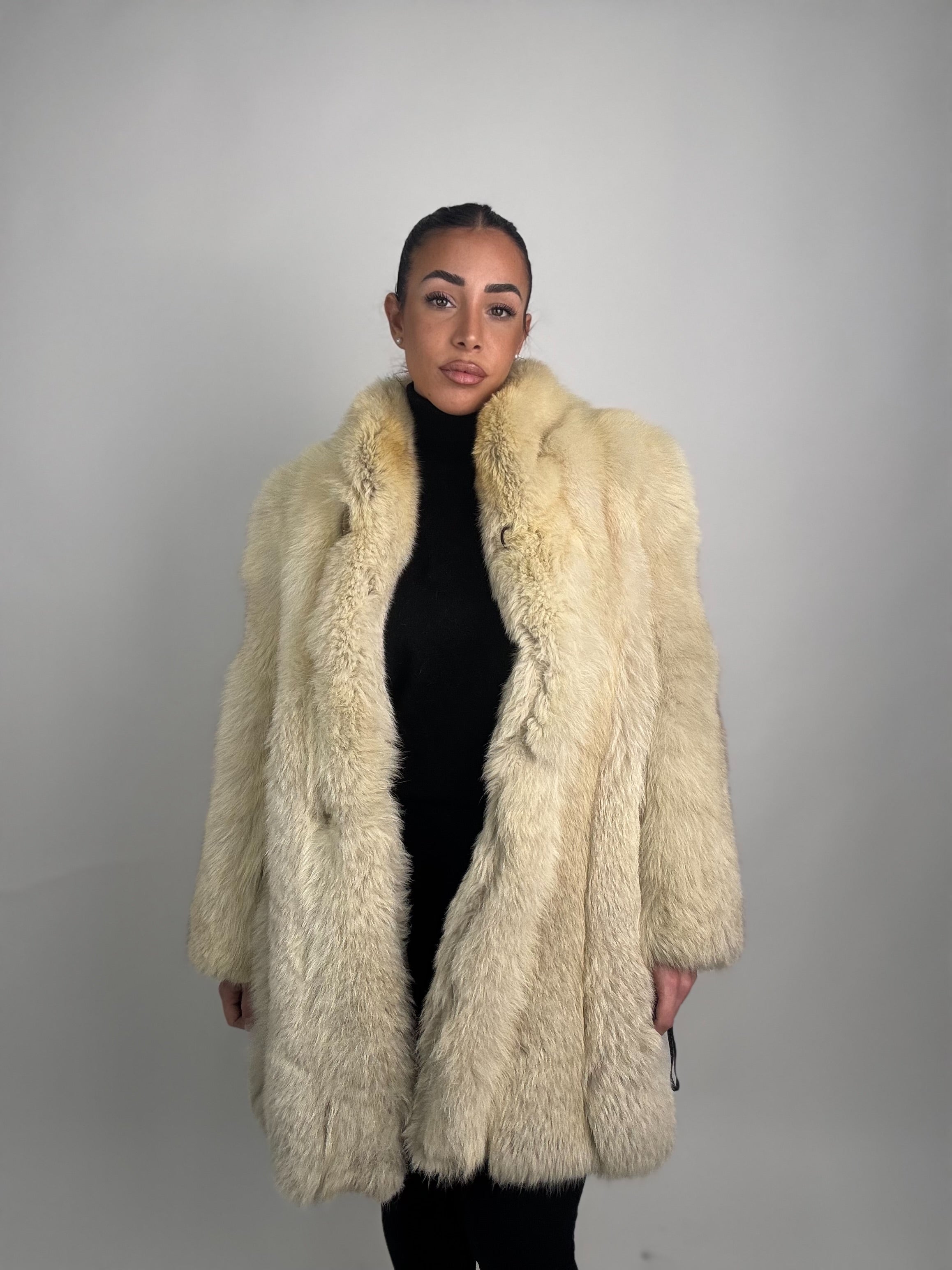 Giacca in volpe della groenlandia N105