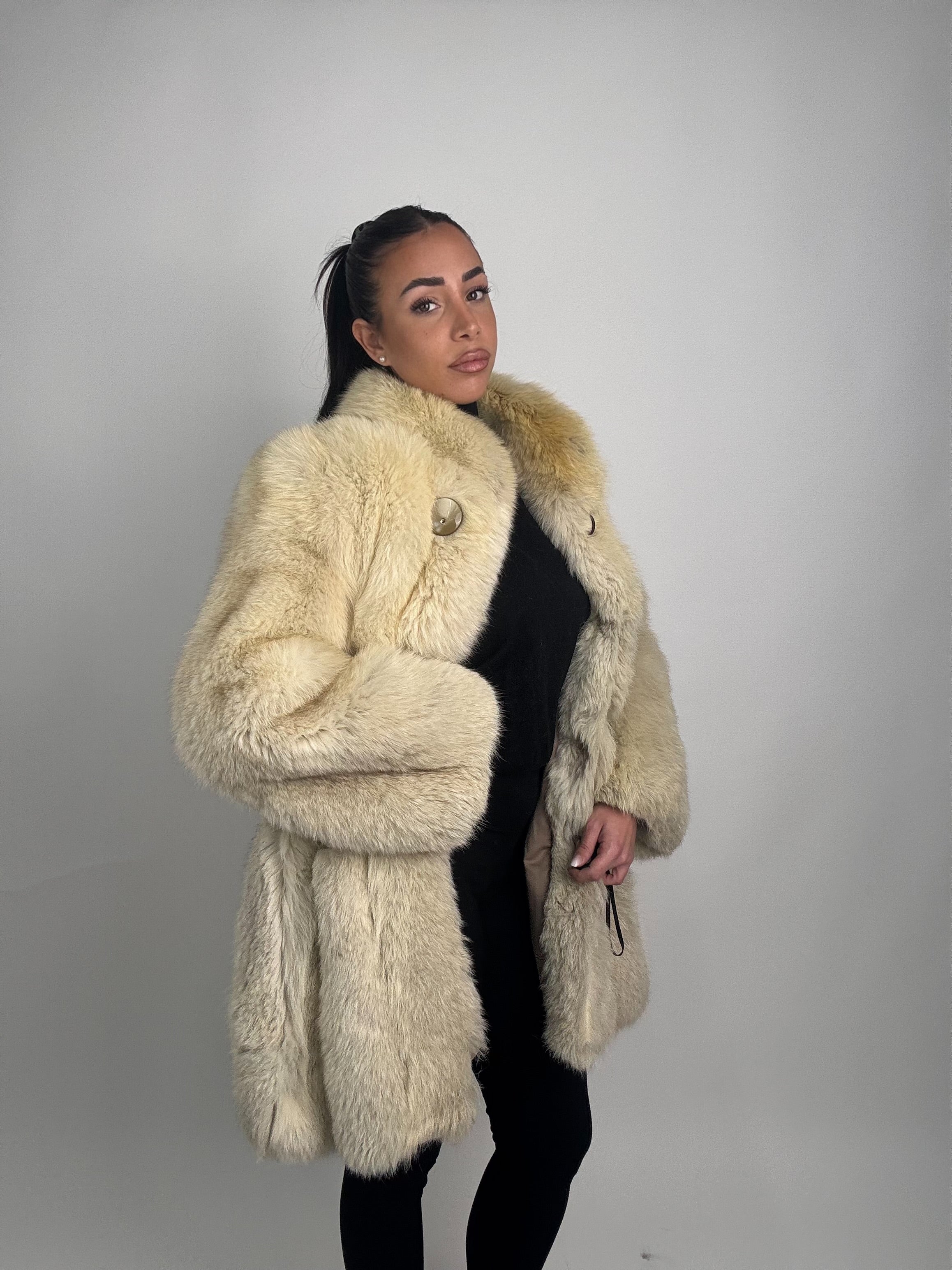 Giacca in volpe della groenlandia N105