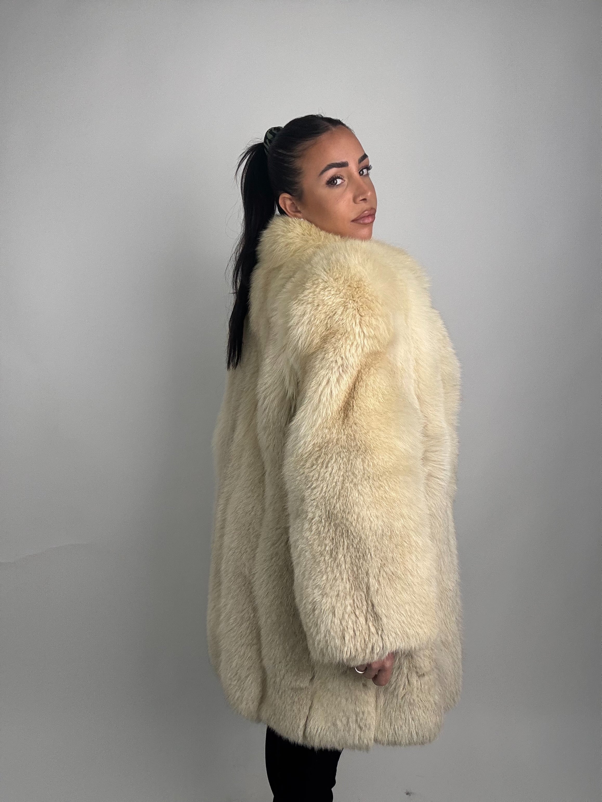 Giacca in volpe della groenlandia N105