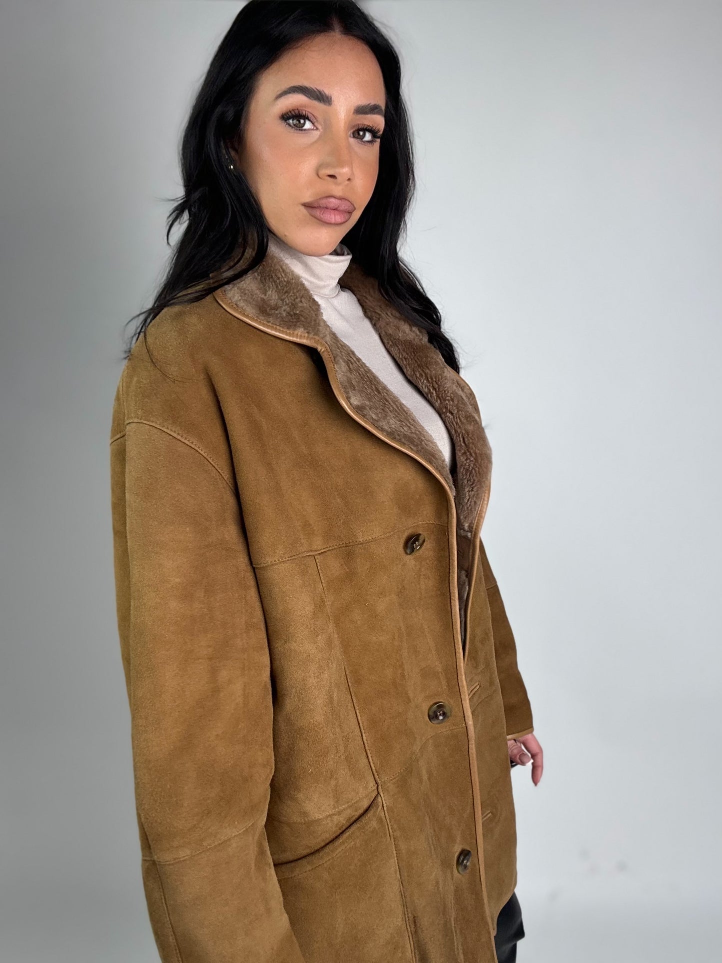 Shearling coat N191