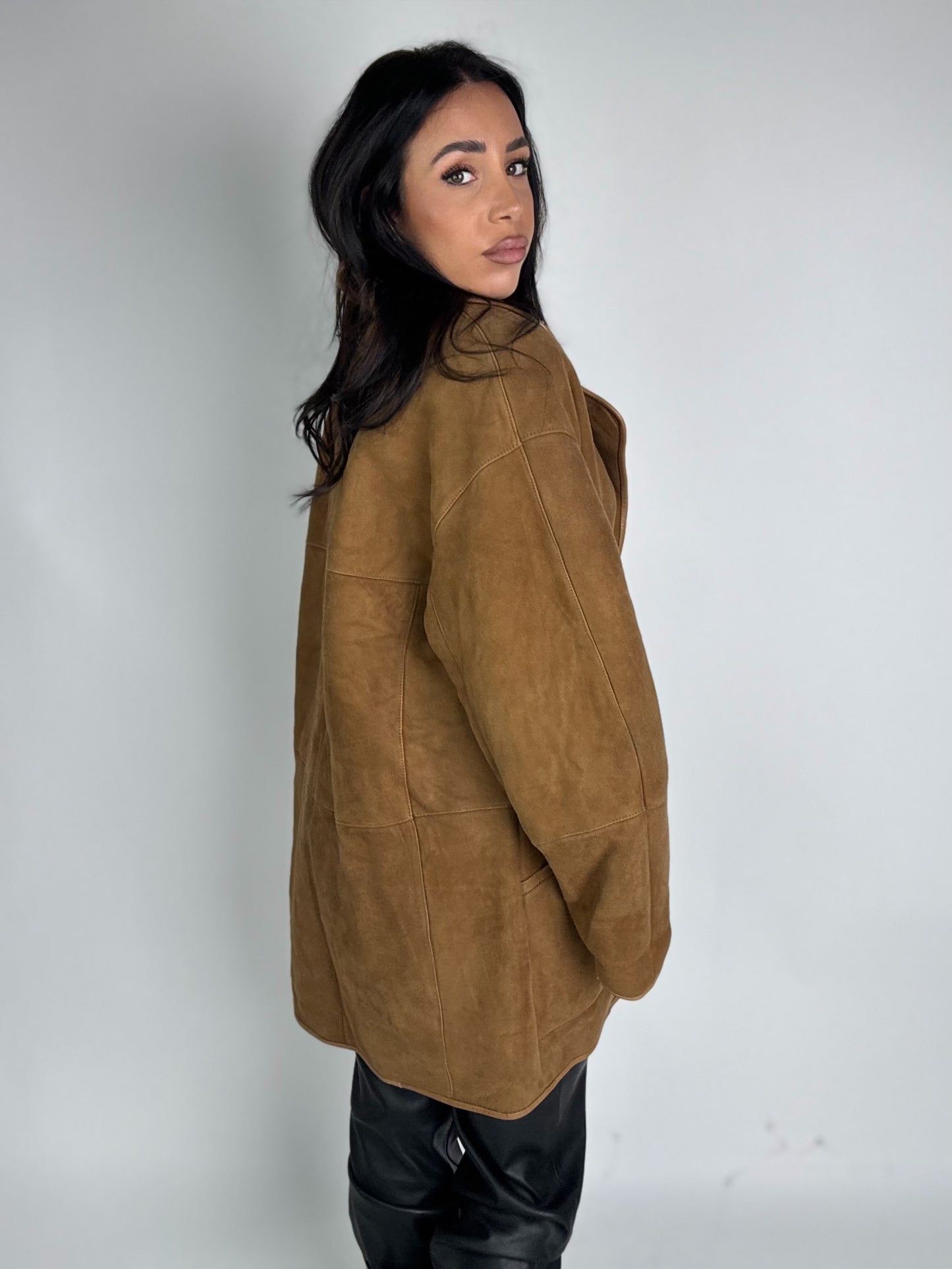 Shearling coat N191