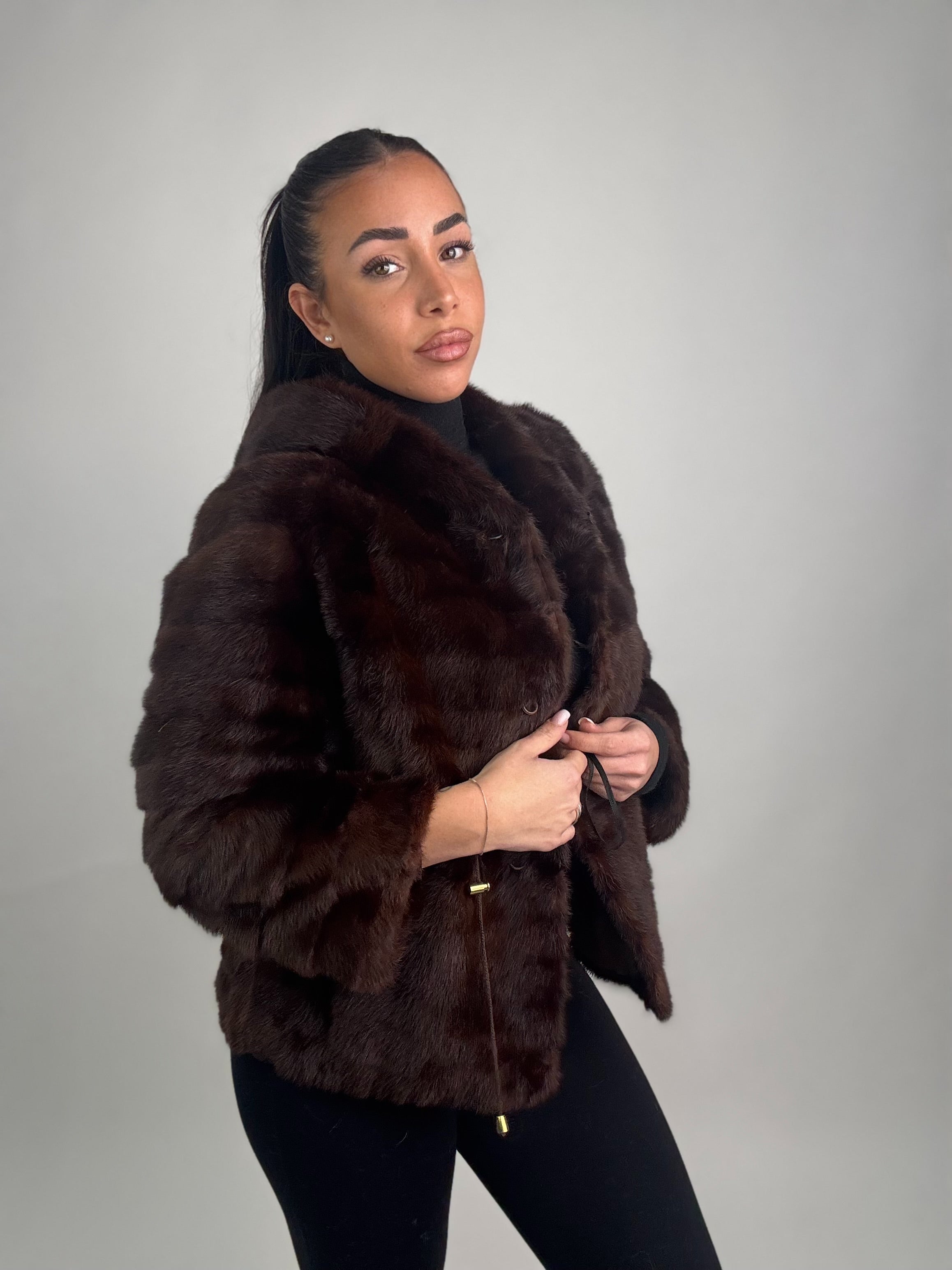 Giacca in visone N274