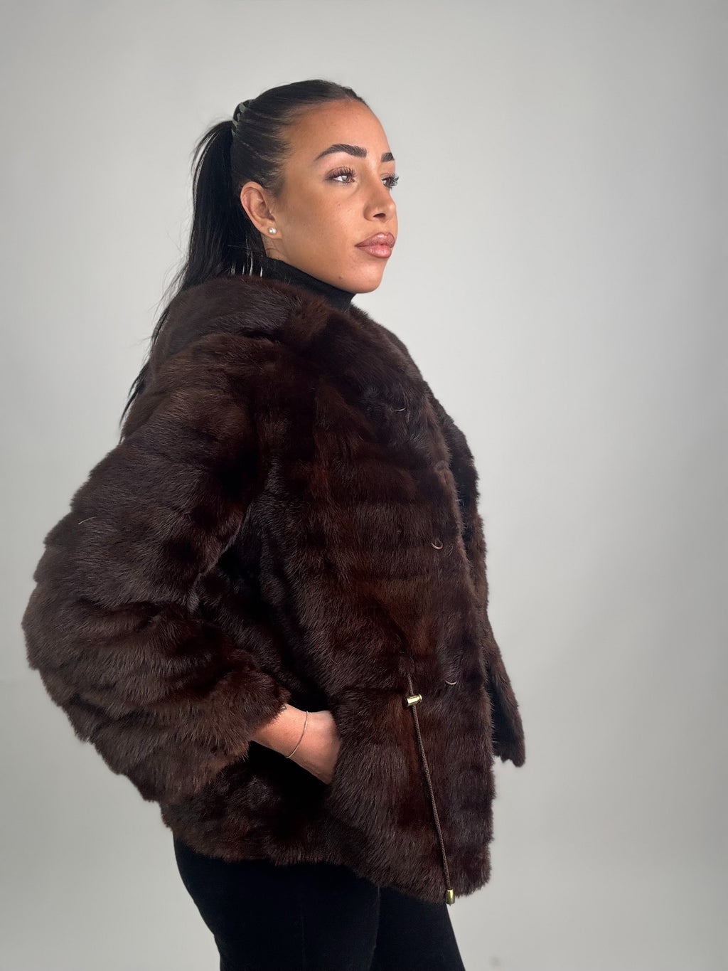 Giacca in visone N274