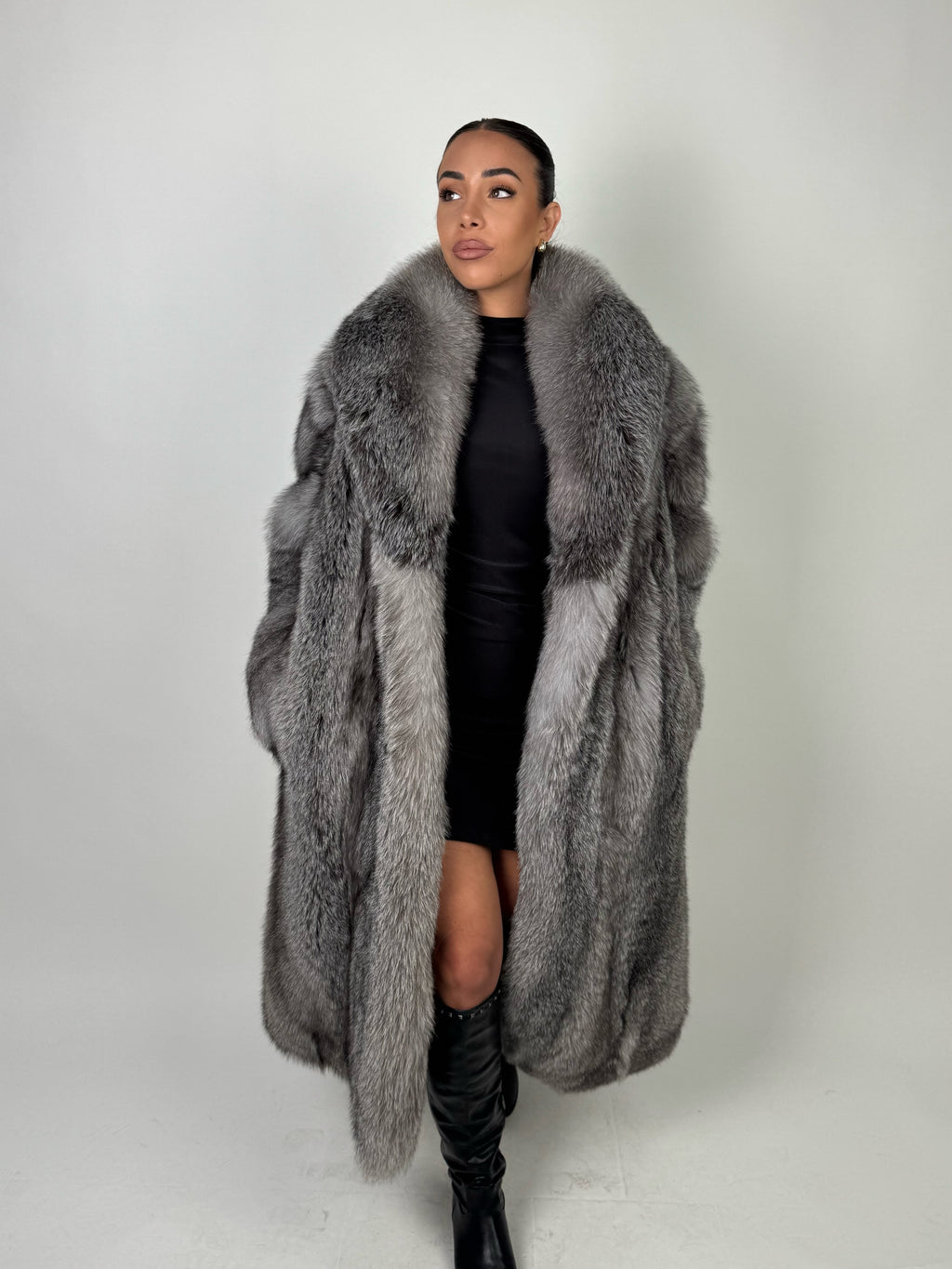 Cappotto in volpe frost N602