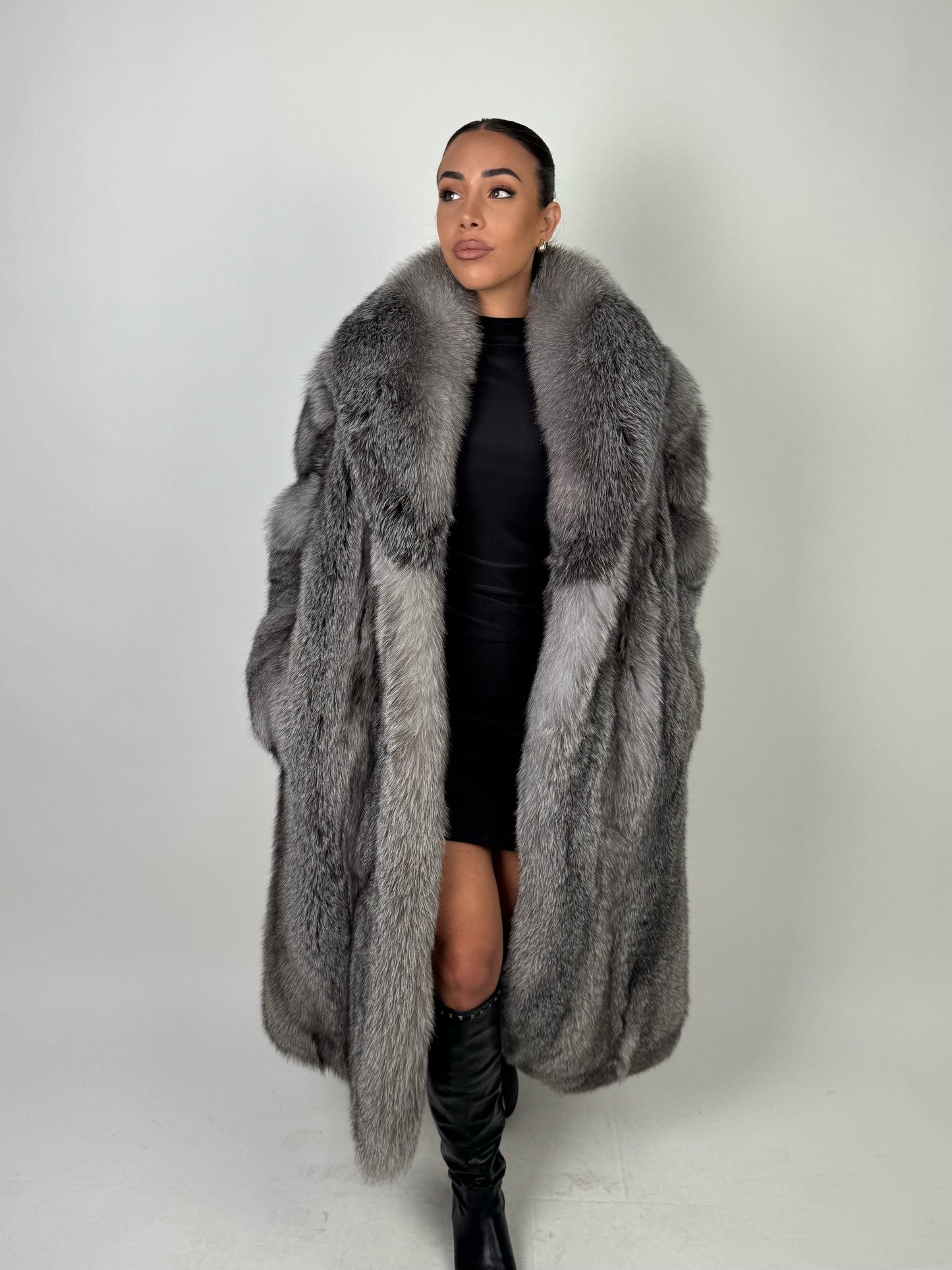 Cappotto in volpe frost N602