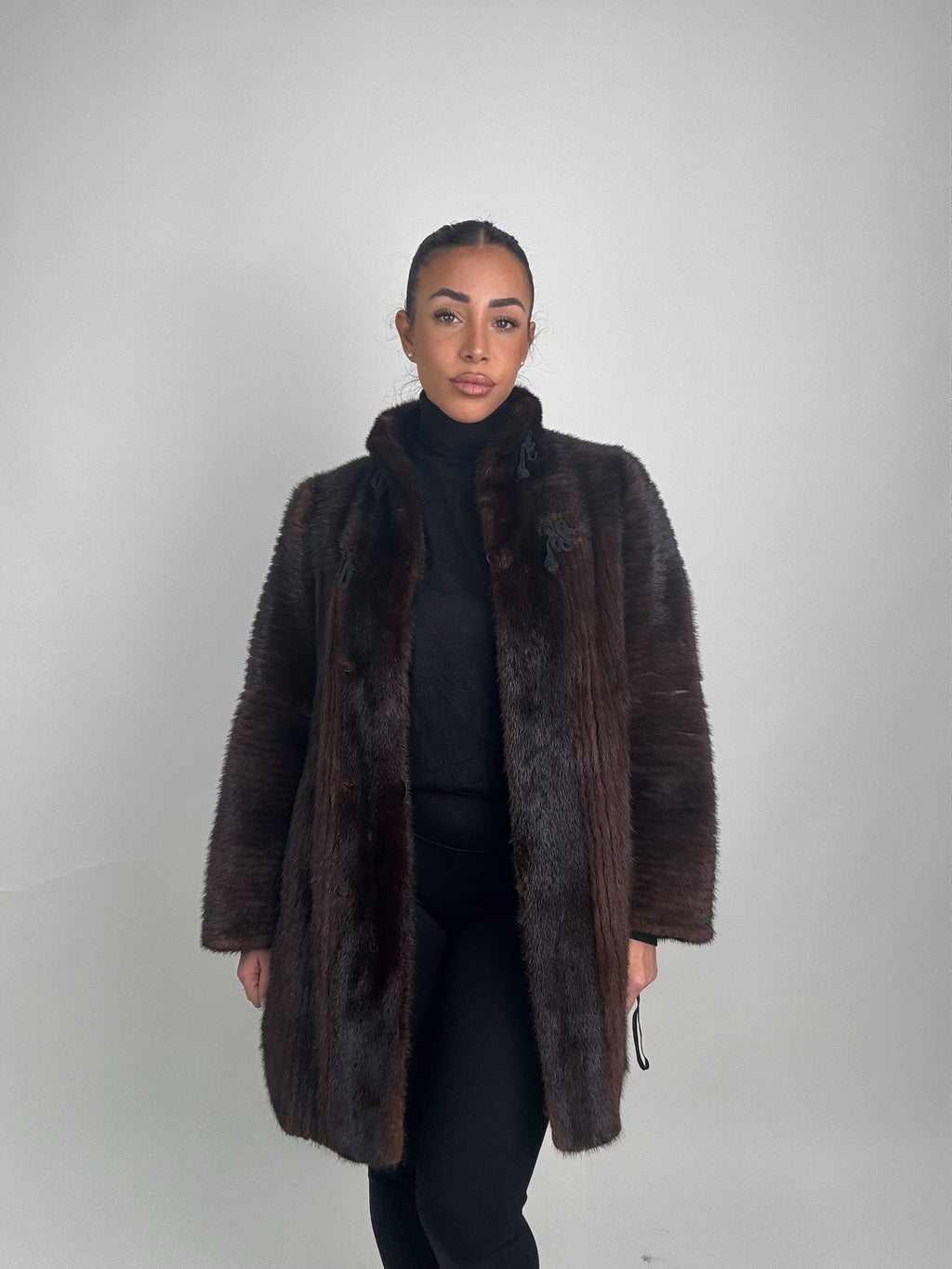 Cappotto in visone N415