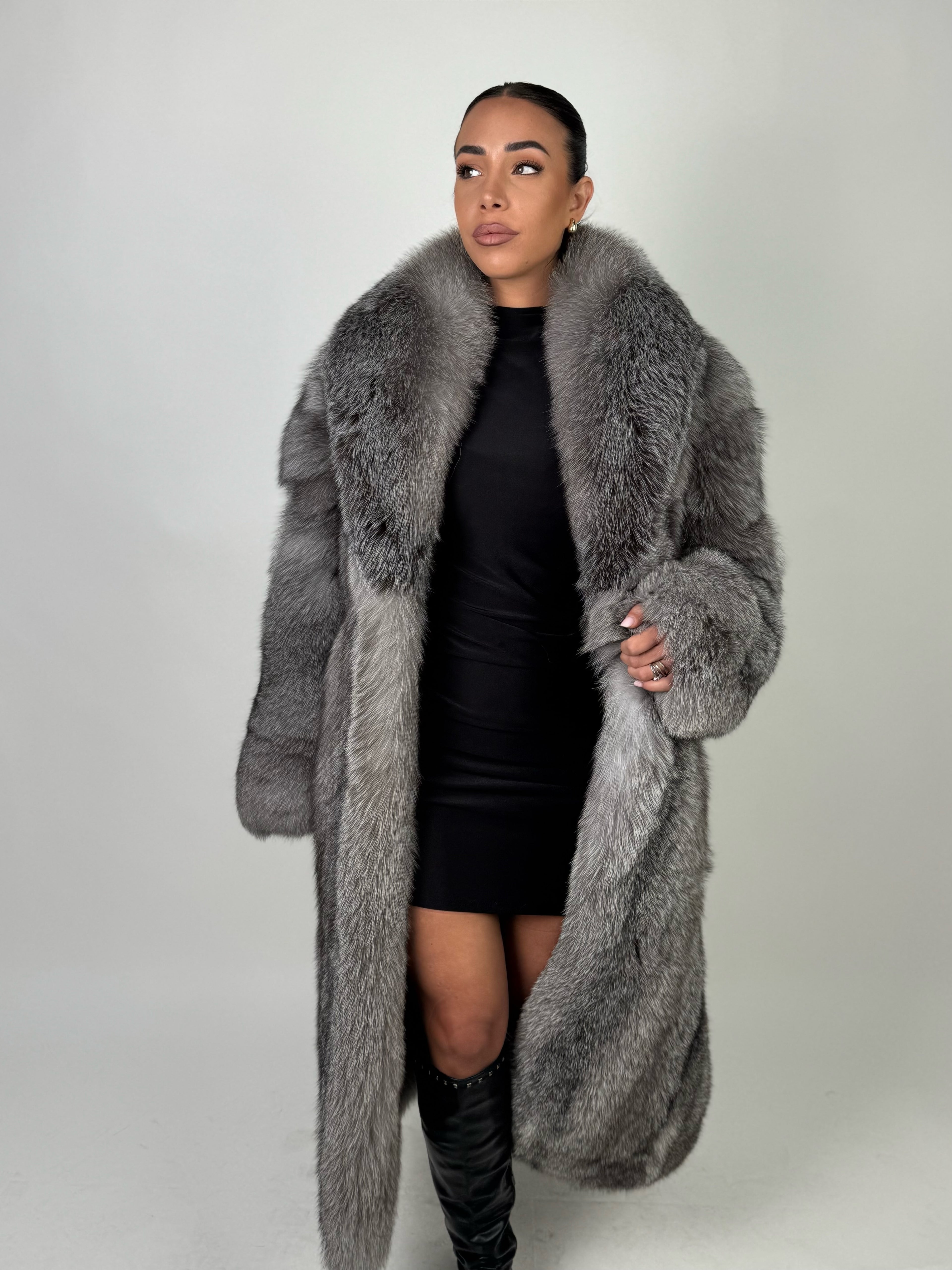 Cappotto in volpe frost N602