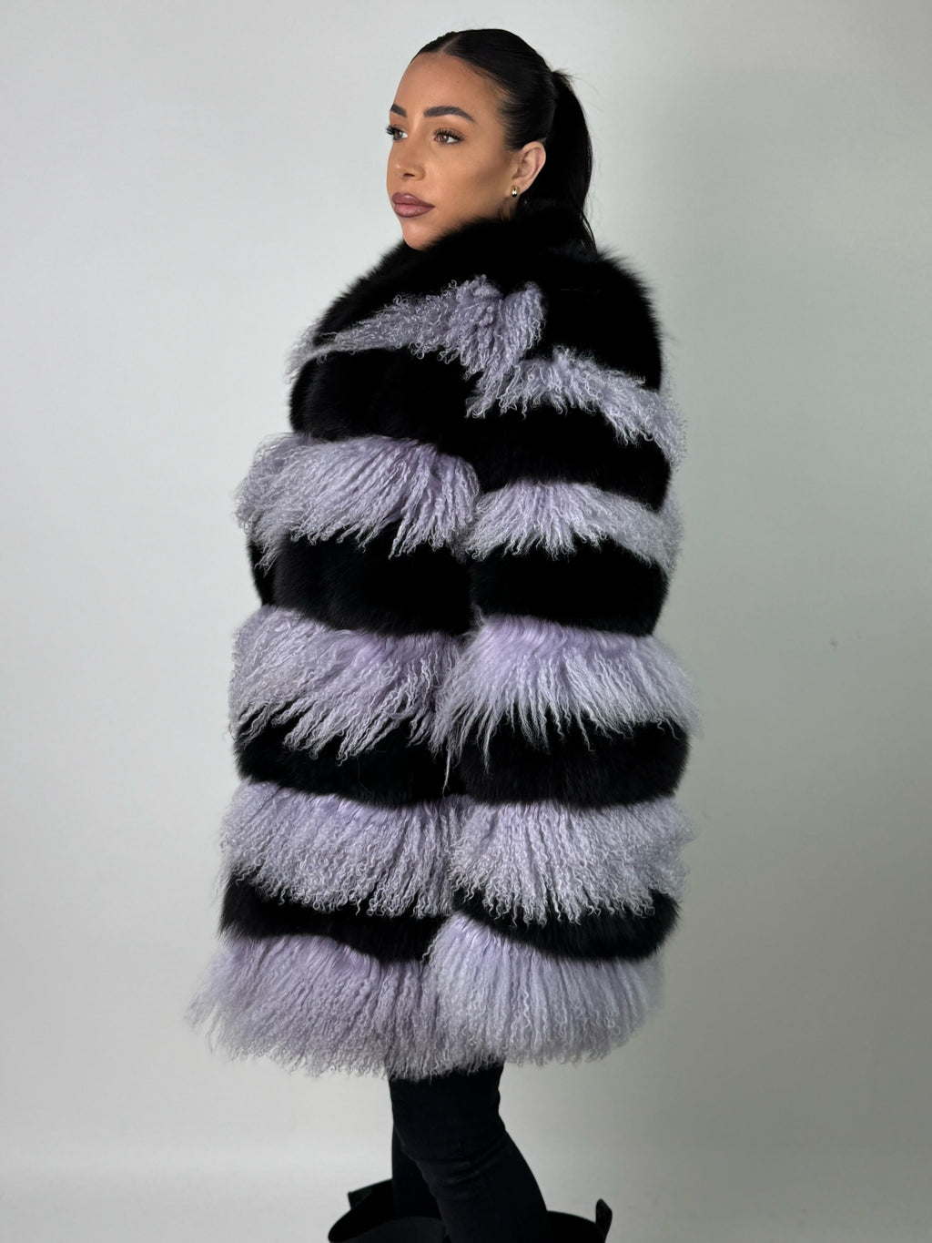 Mink Bomber Jacket