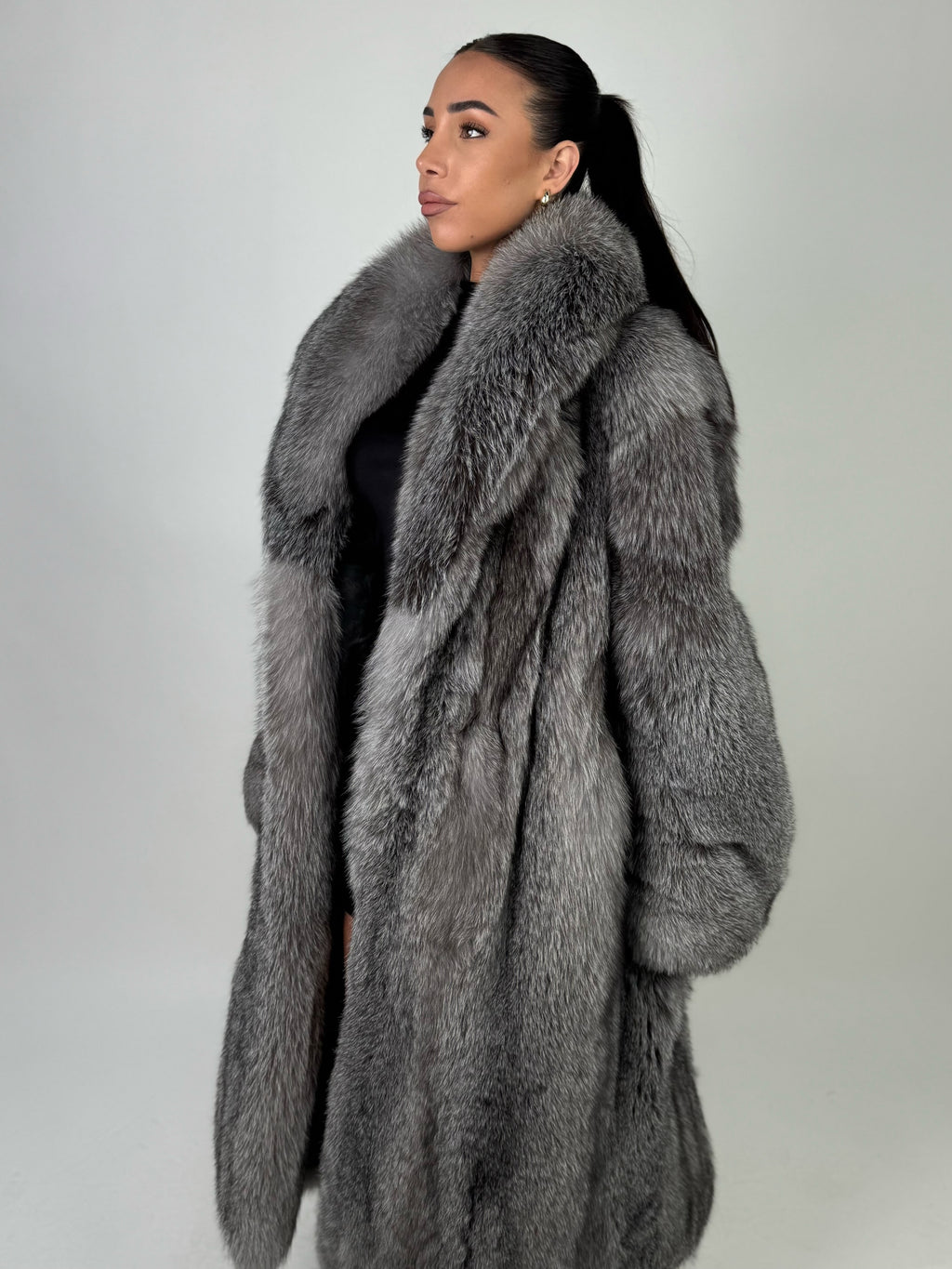 Cappotto in volpe frost N602