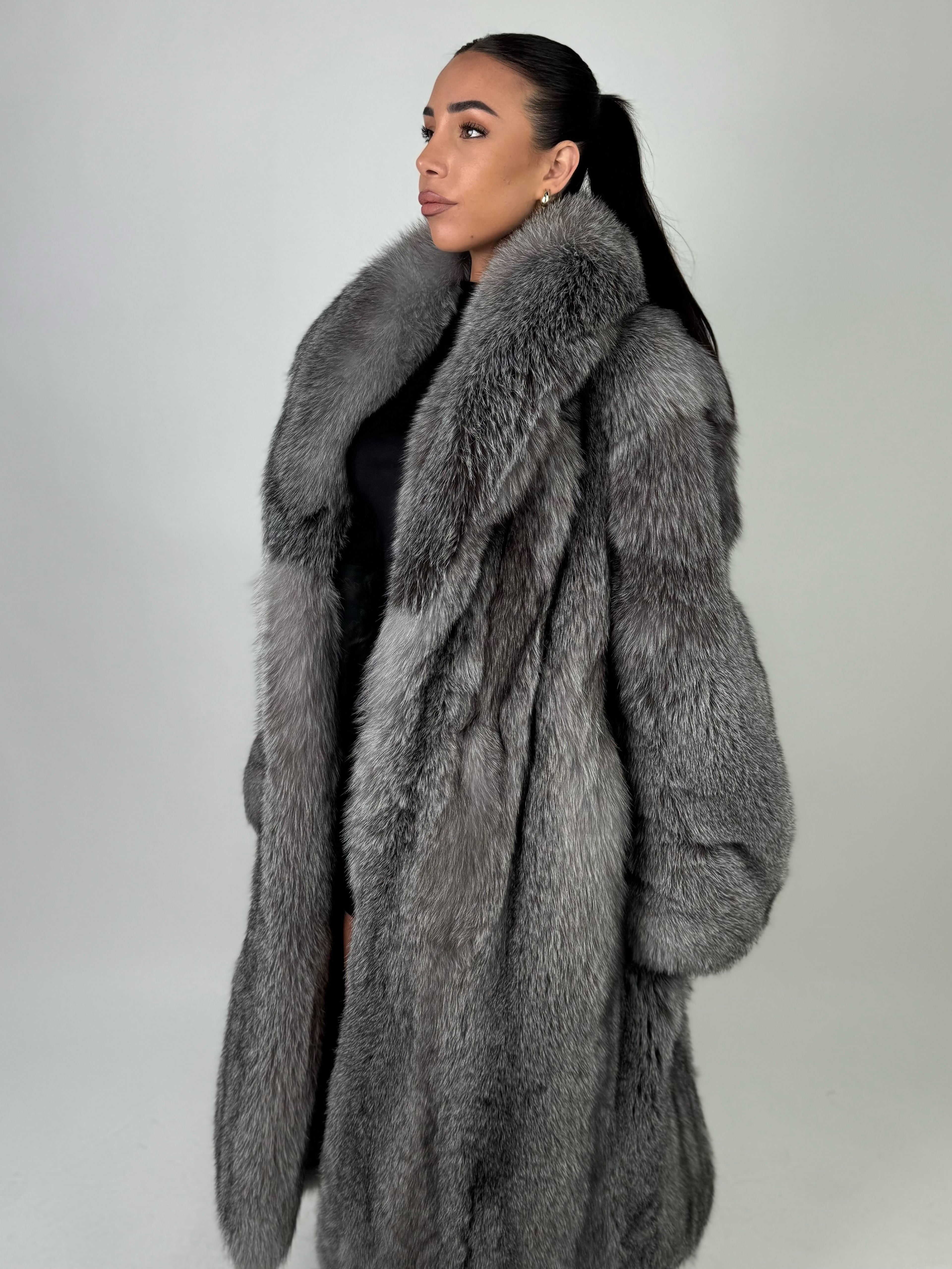 Cappotto in volpe frost N602