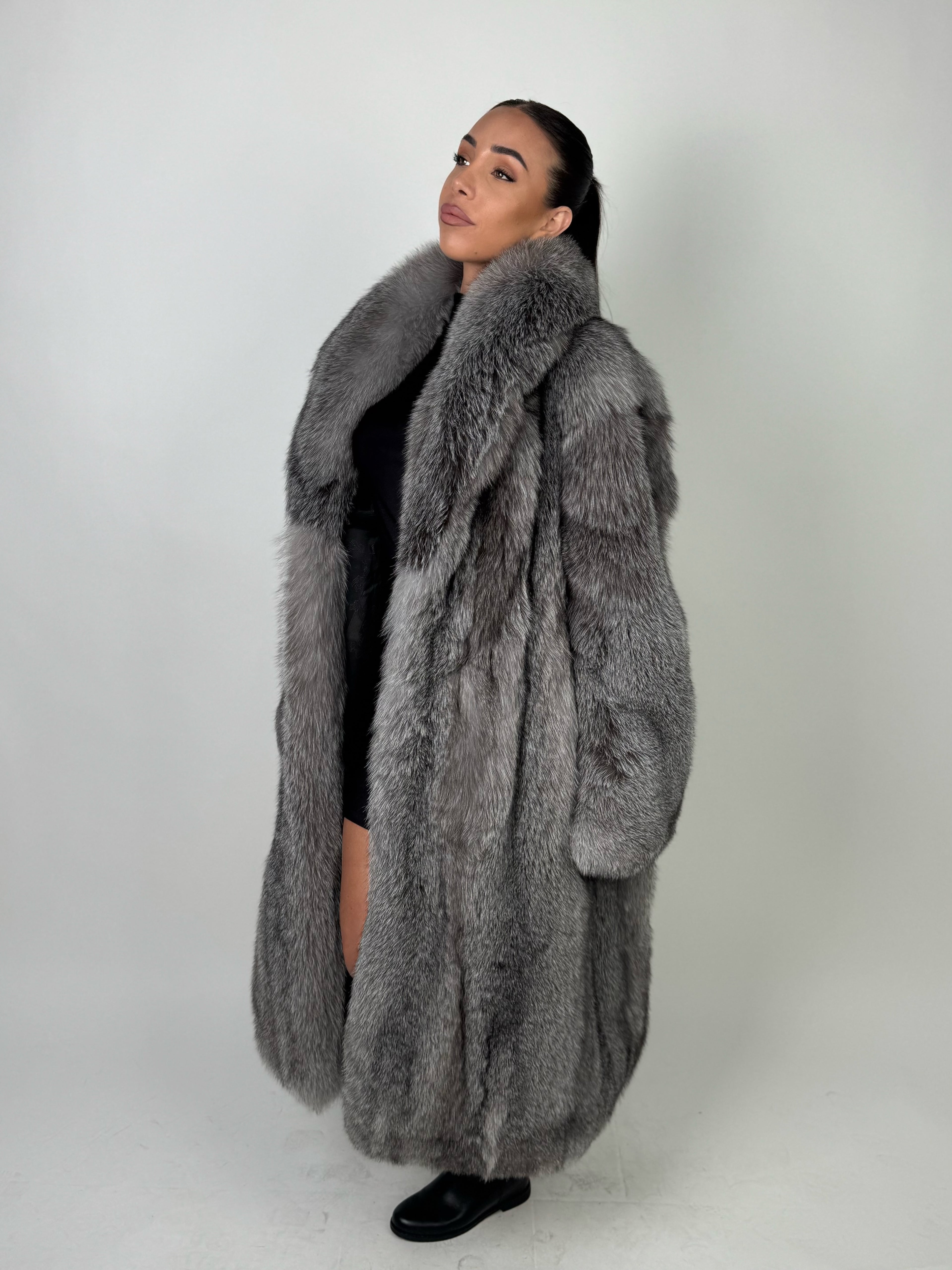 Cappotto in volpe frost N602