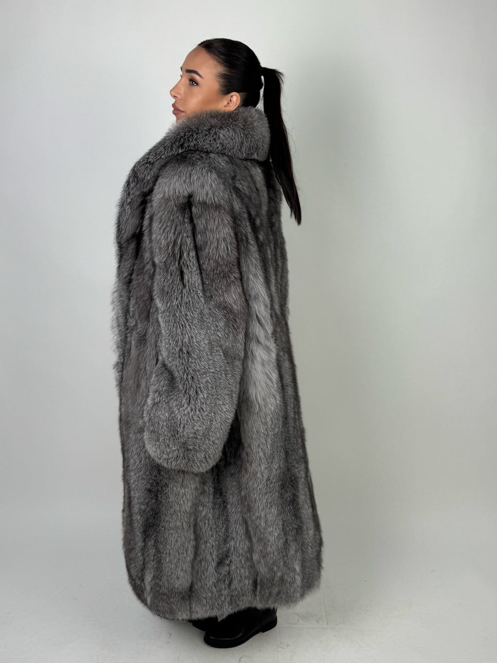 Cappotto in volpe frost N602