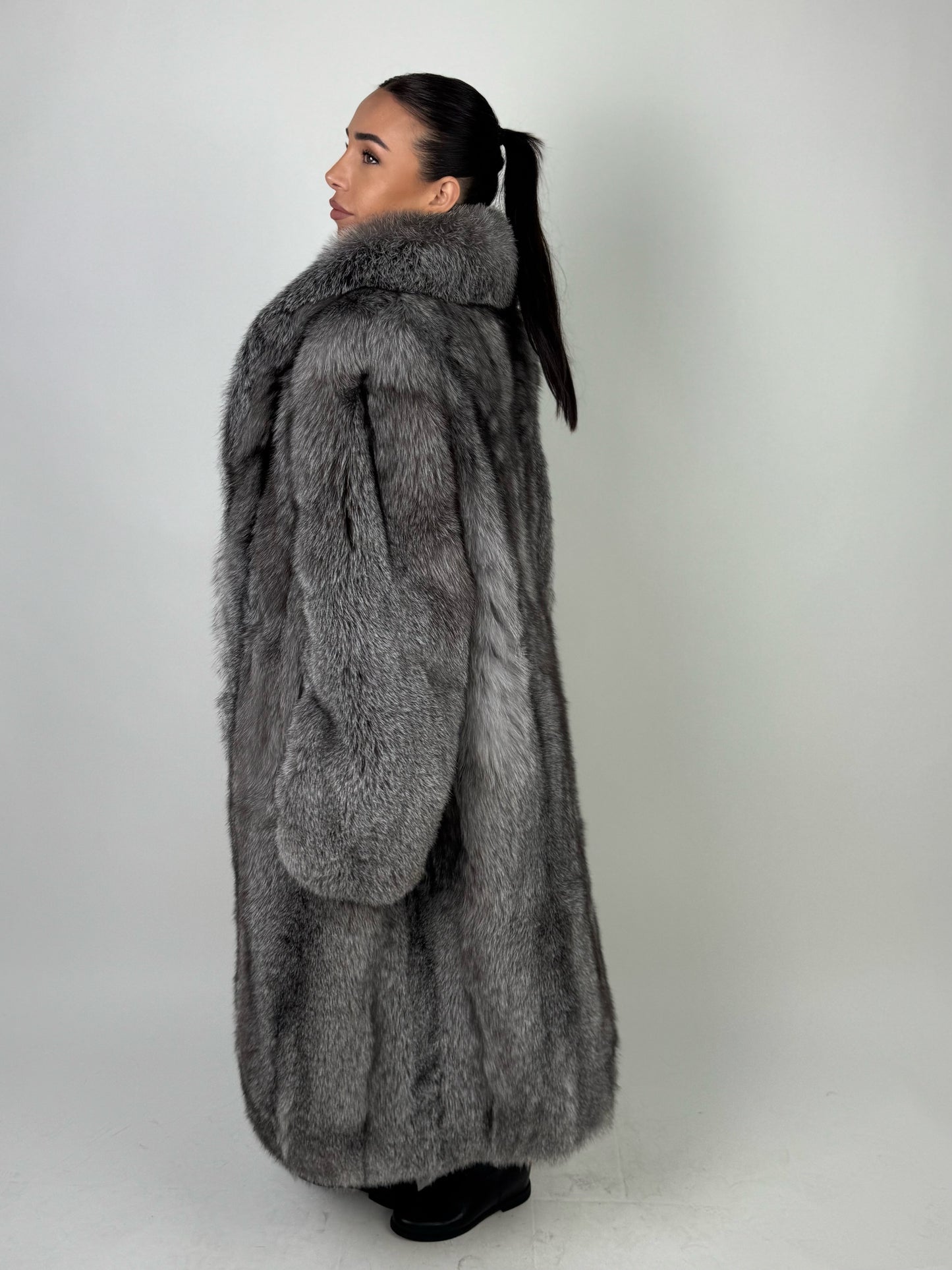 Cappotto in volpe frost N602