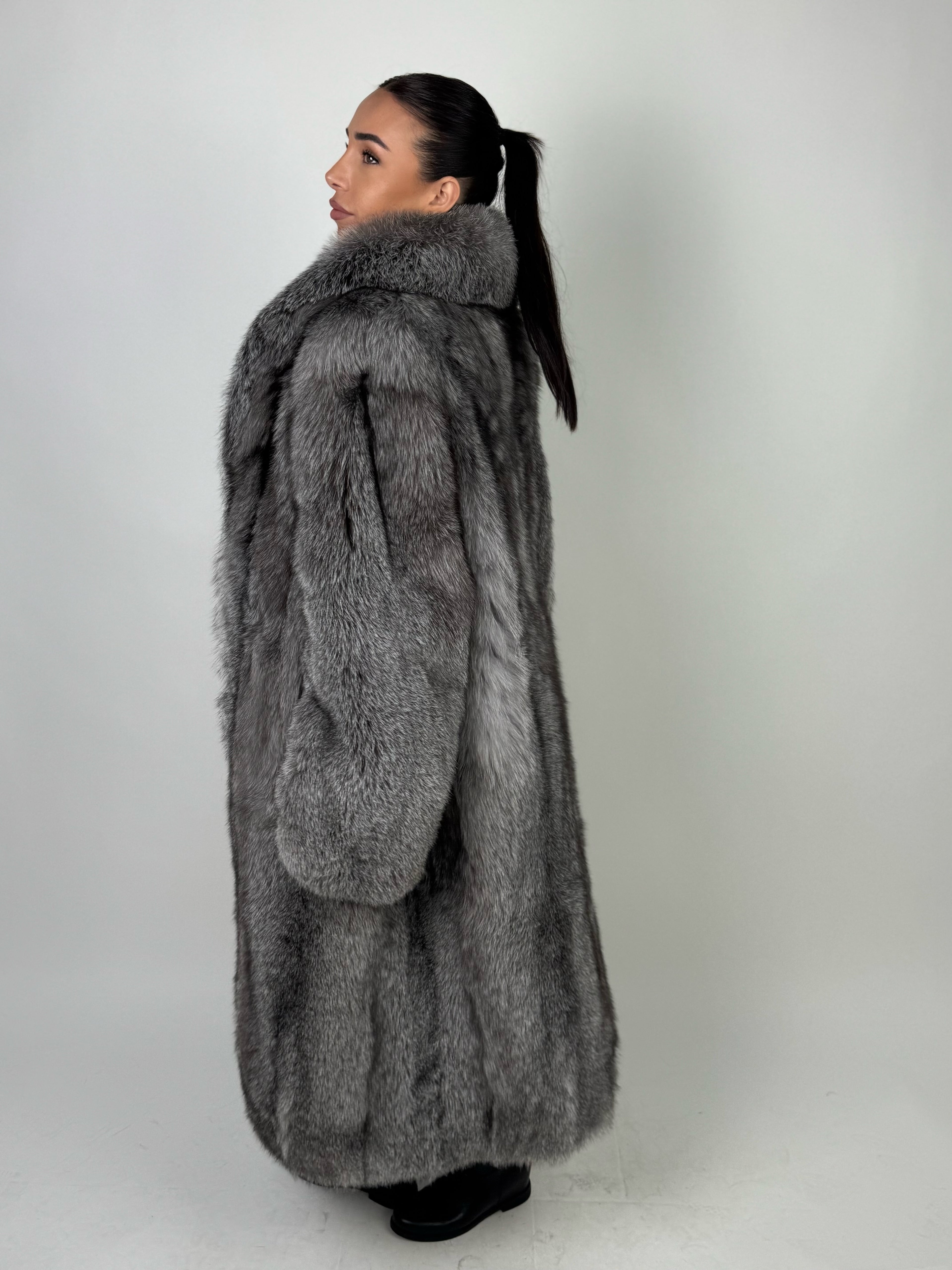 Cappotto in volpe frost N602