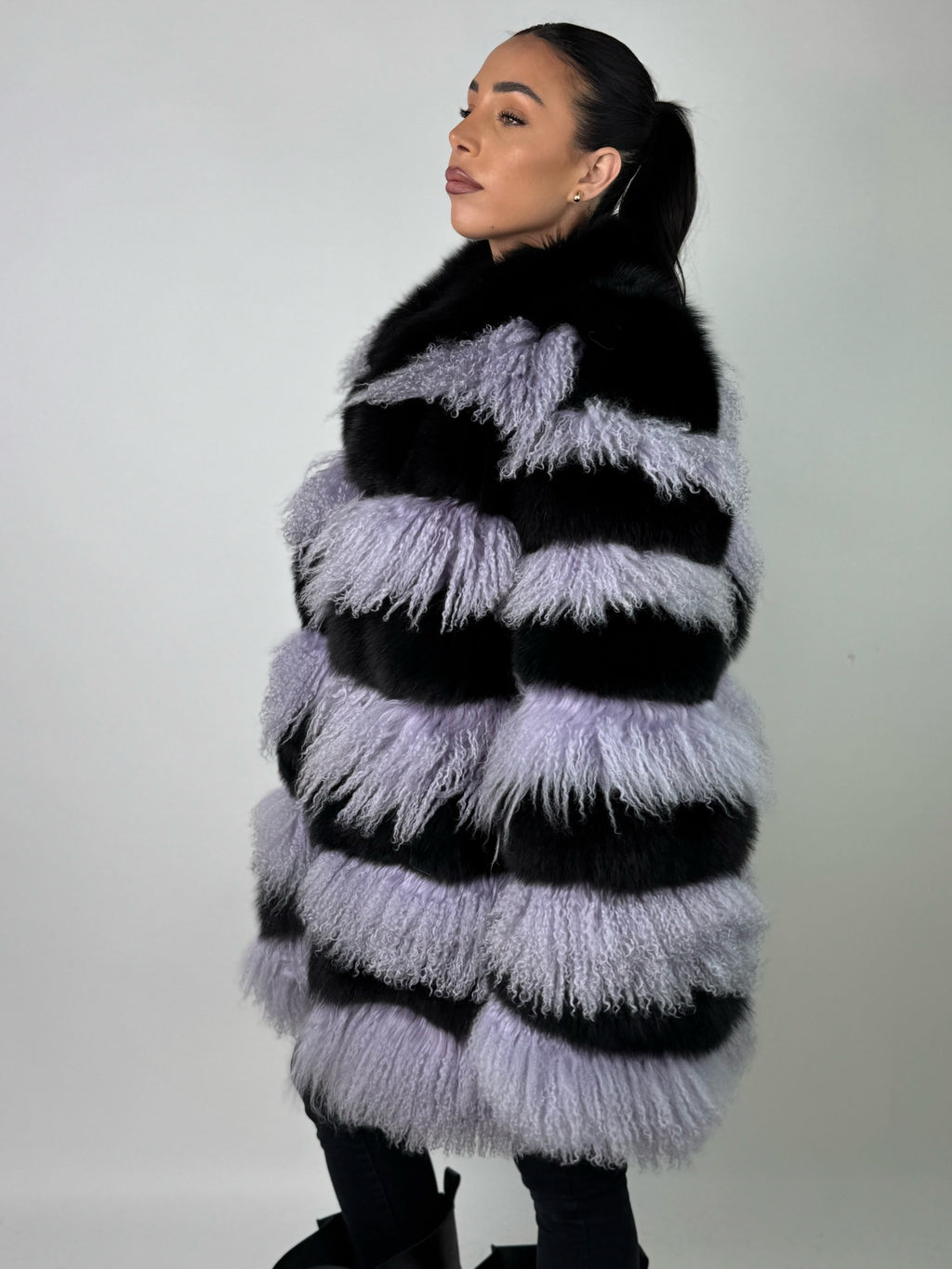 Mink Bomber Jacket