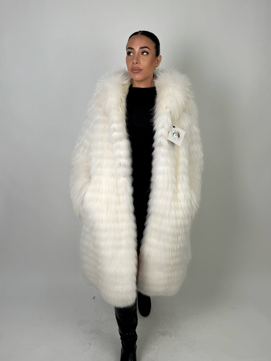 Cappotto Mila in volpe shadow N425