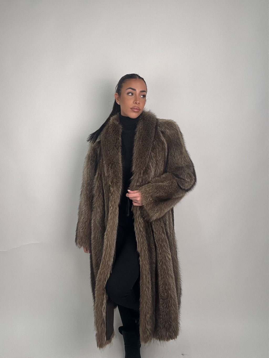 Cappotto in marmotta N390