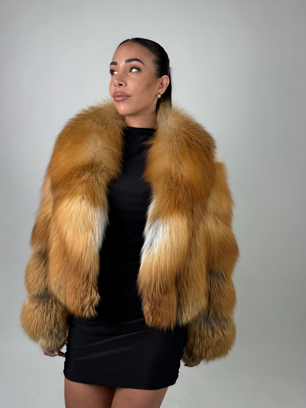 Giacca Silvie in volpe gold