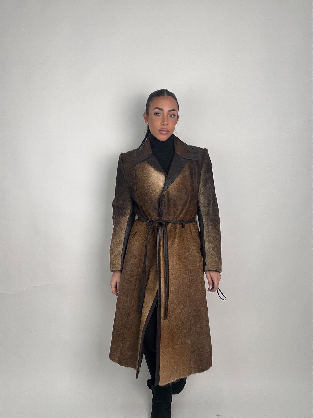 Cappotto in cavallino