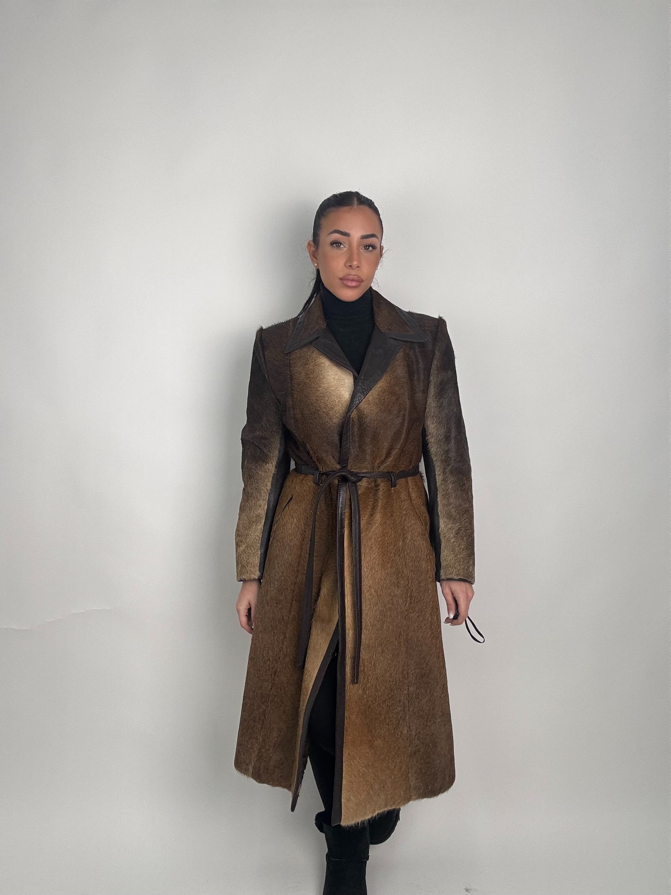 Cappotto in cavallino